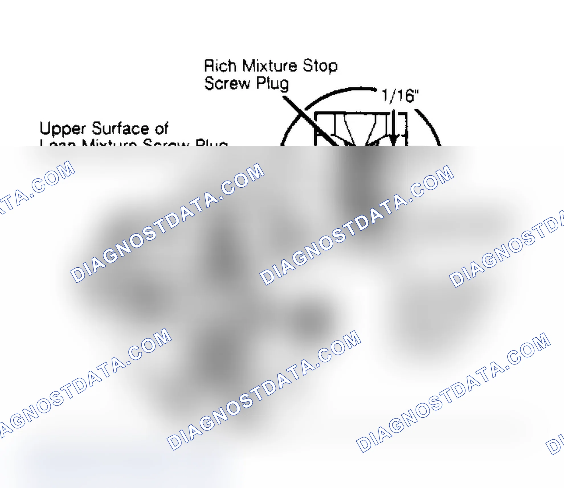 Scheme 24: Installing Mixture Stop Screw Plugs