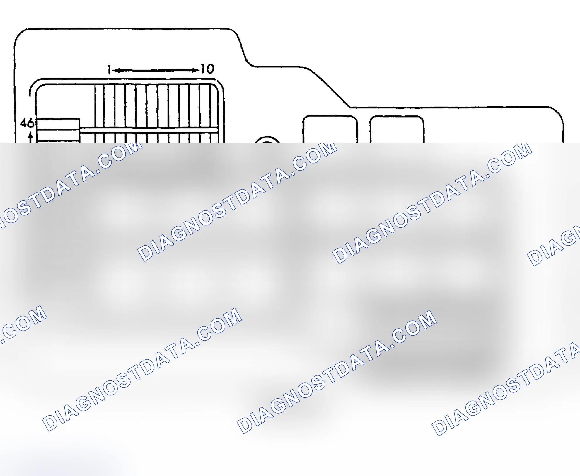 Scheme 1: ENGINE COMPARTMENT FUSES