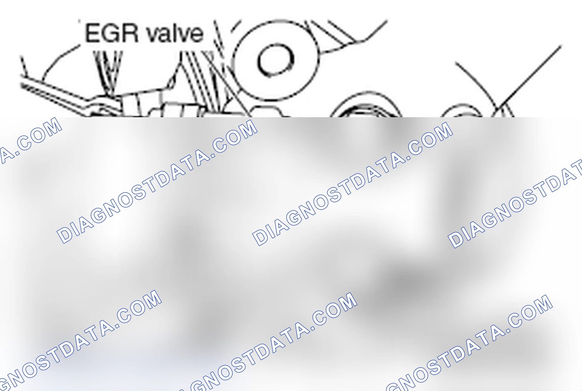Scheme 686: >> C << EXHAUST GAS RECIRCULATION VALVE GASKET INSTALLATION