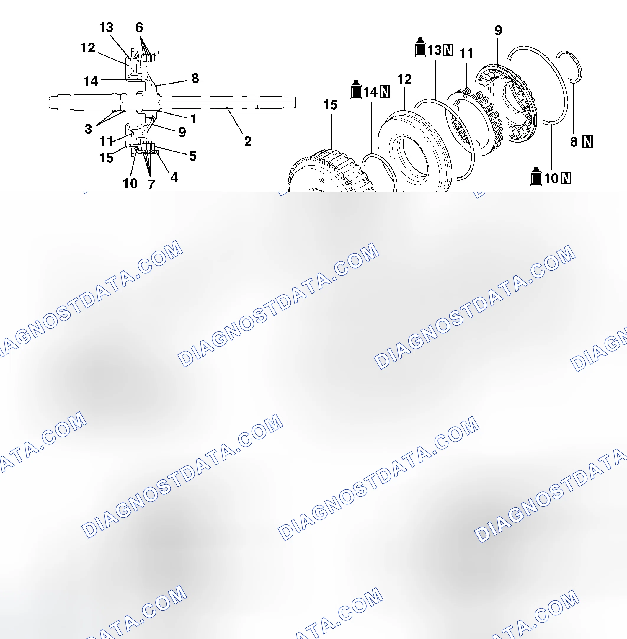 Scheme 703: DISASSEMBLY AND ASSEMBLY