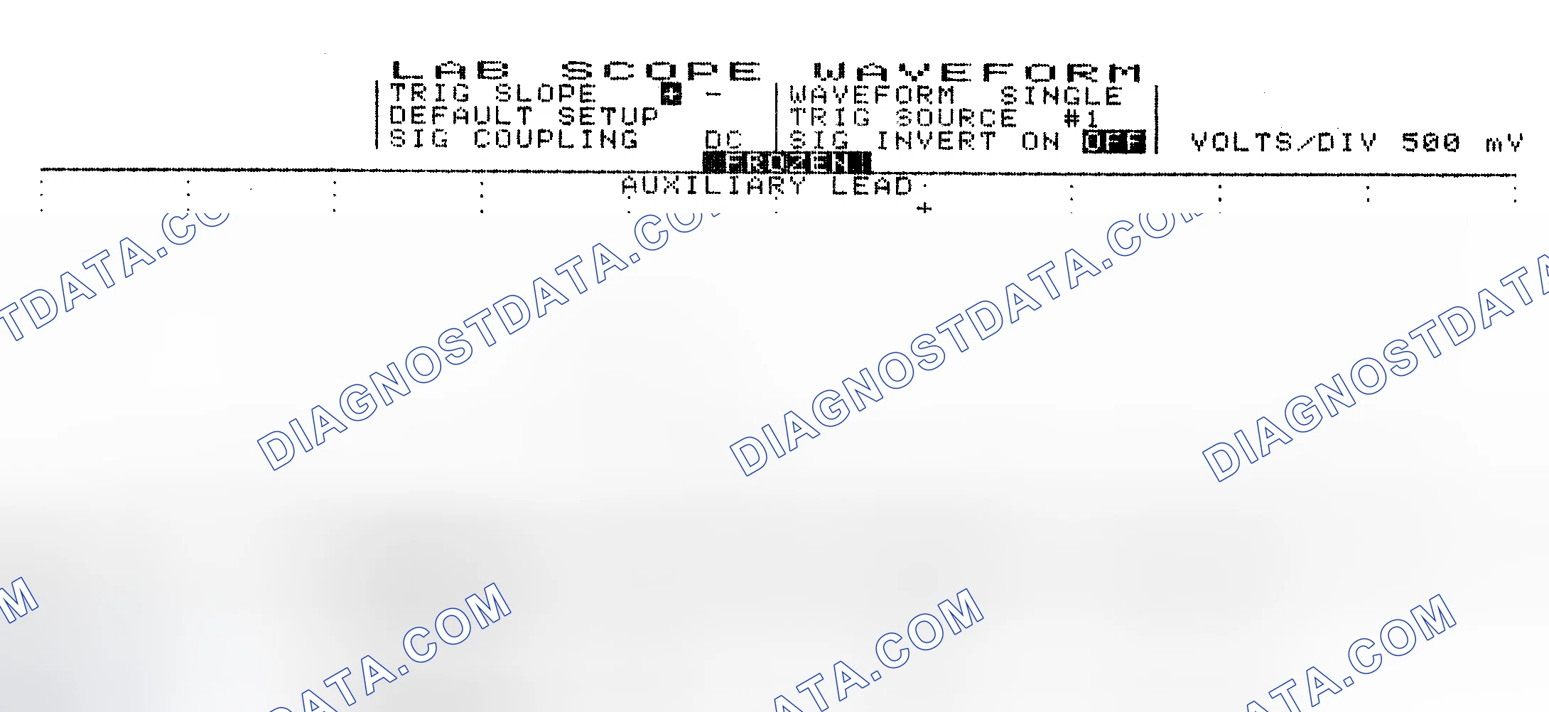 Scheme 10: Single Injector w/Excessive Current Flow - Current Pattern