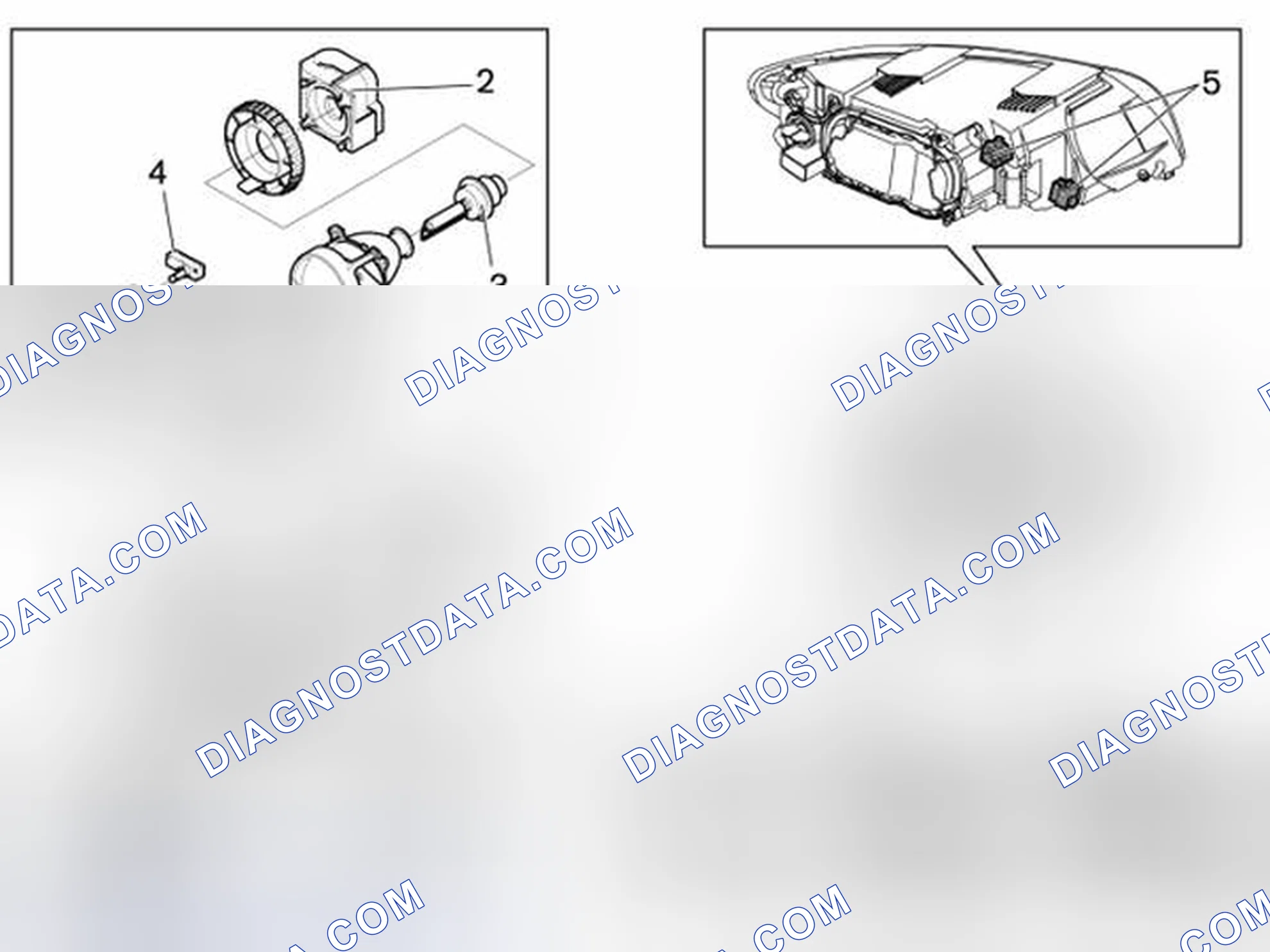 Scheme 193: BI-XENON HEADLIGHT SYSTEM