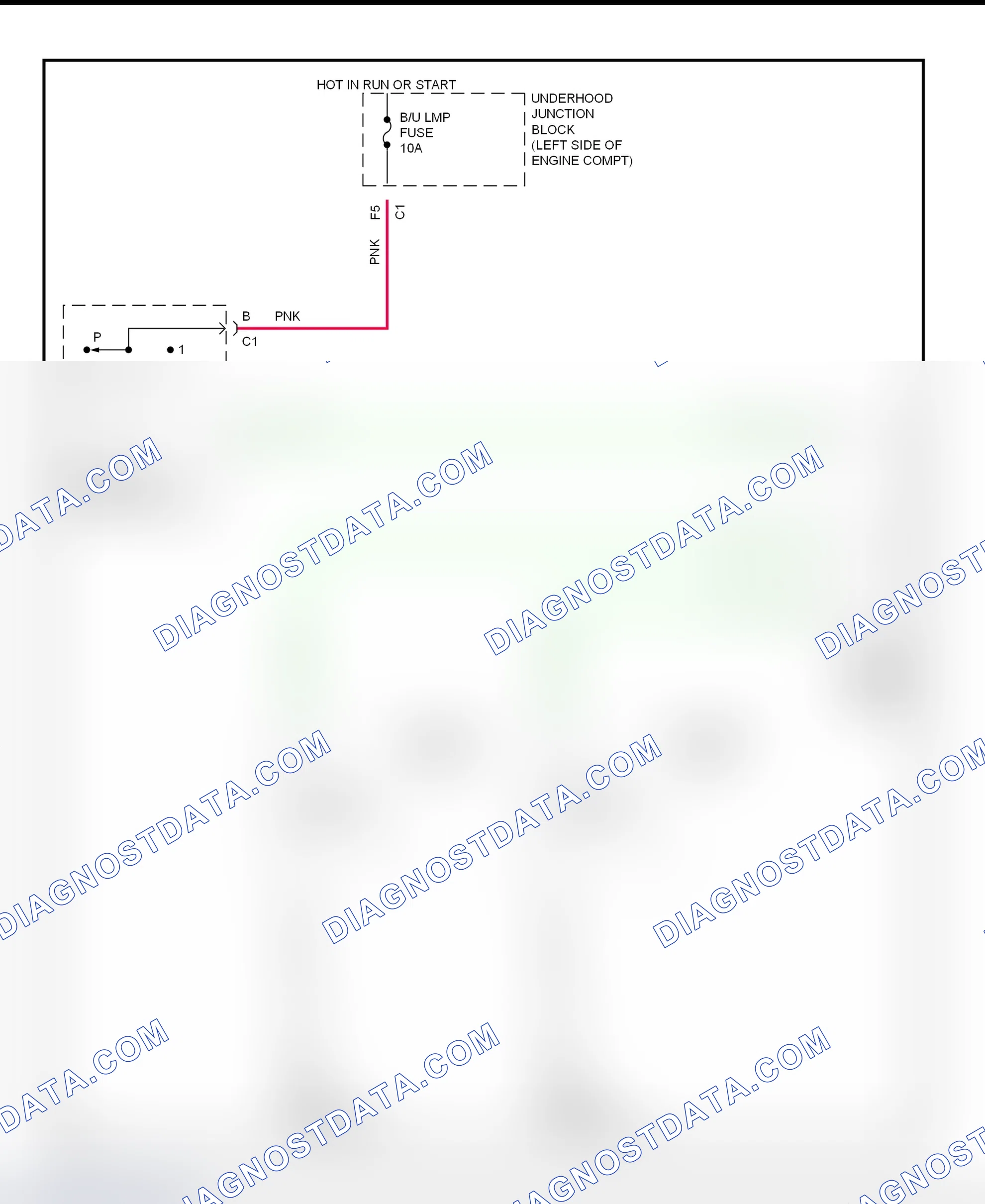 Scheme 64: Back-Up Lights Wiring Diagram (Malibu)