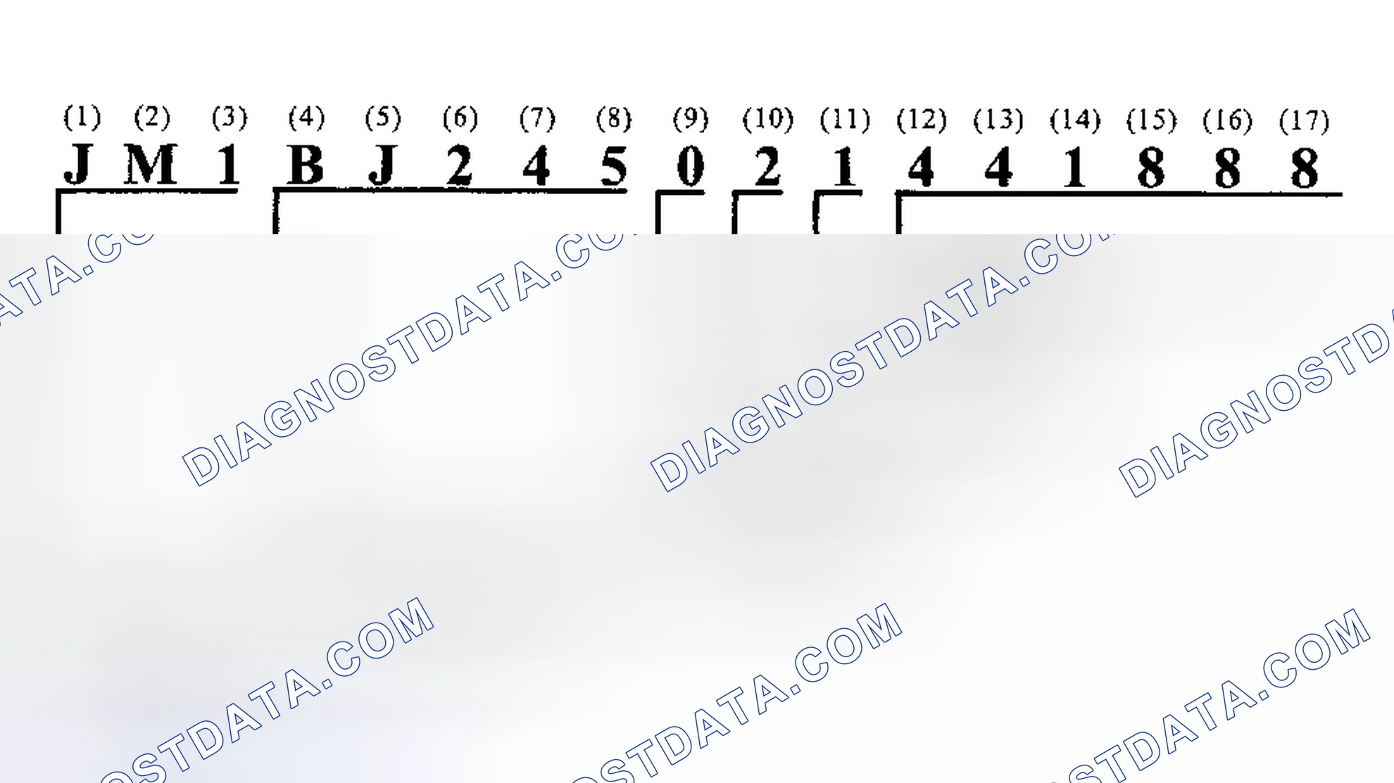 Scheme 5: Production Sequence Number - Positions 12-17