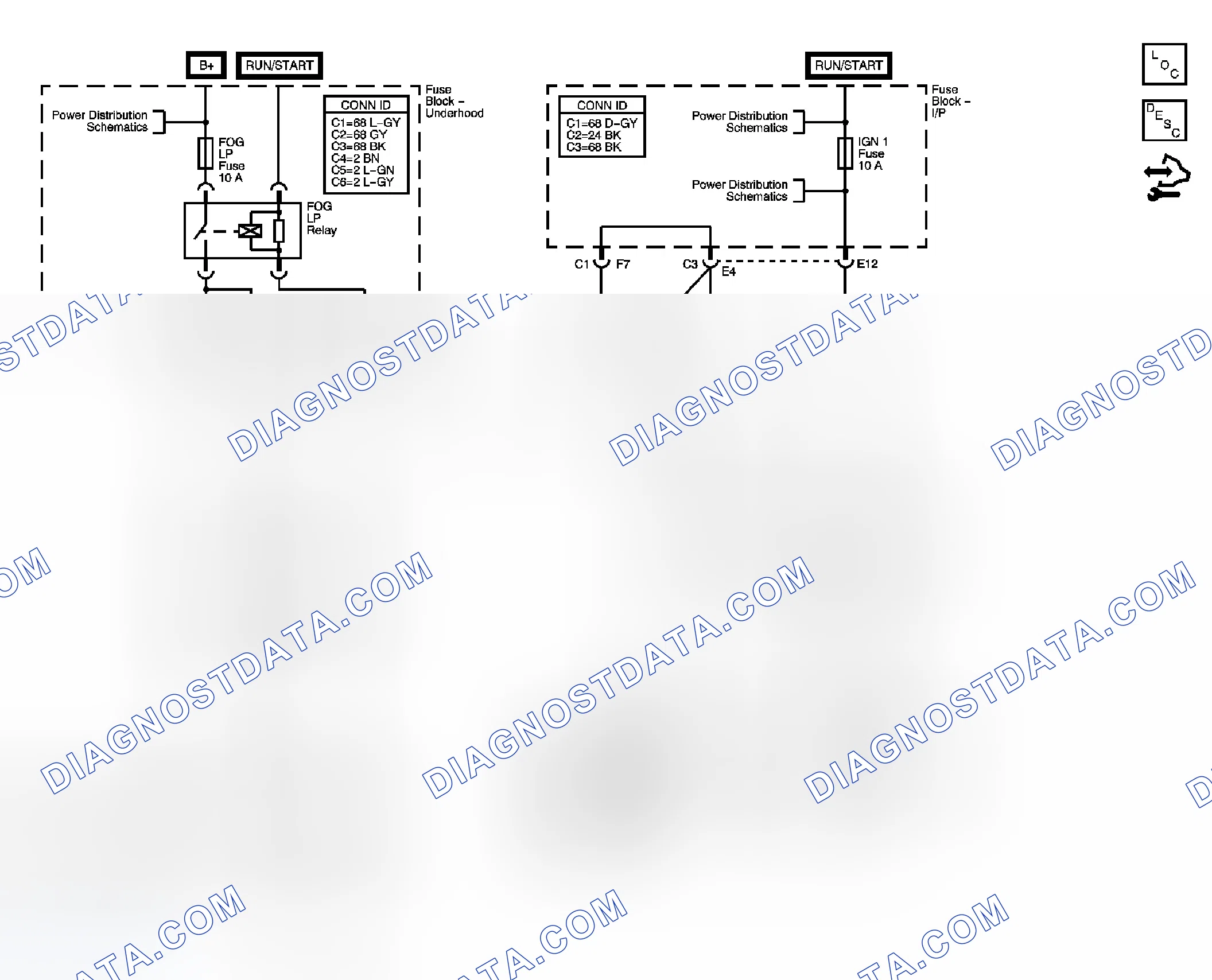 Scheme 3: Fog Lights Schematics