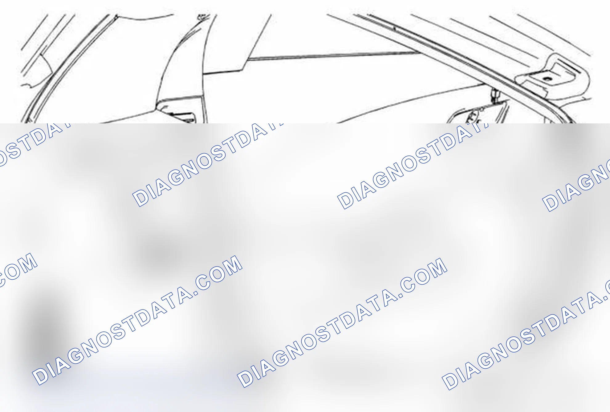 Scheme 28: Cargo Center Courtesy Lamp Bulb Replacement (Hatchback)