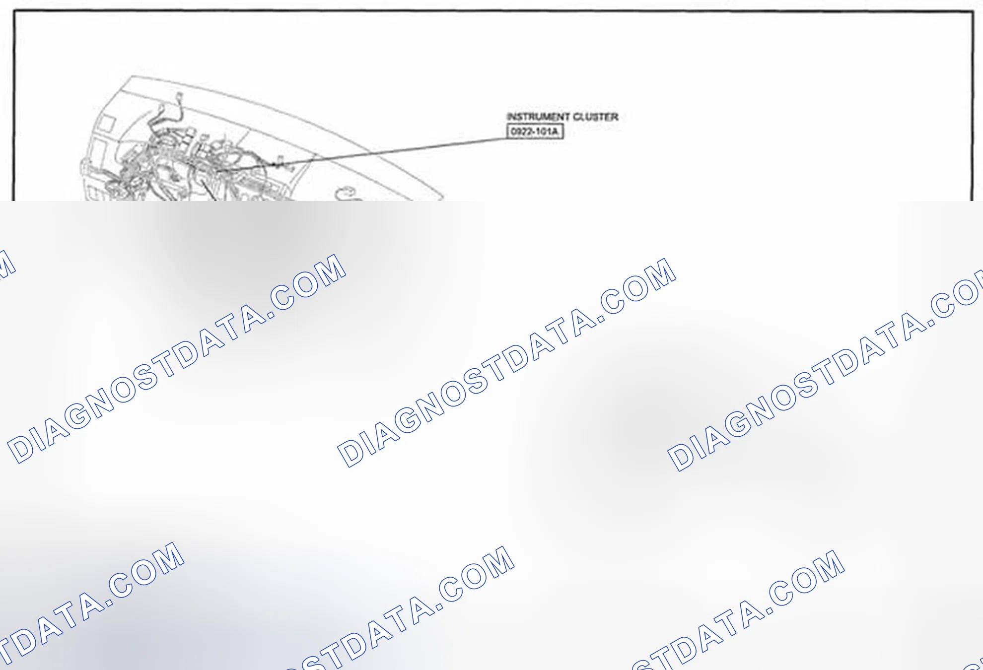 Scheme 337: Instrument Cluster System Wiring Diagram - 0922-1b (2 Of 2)