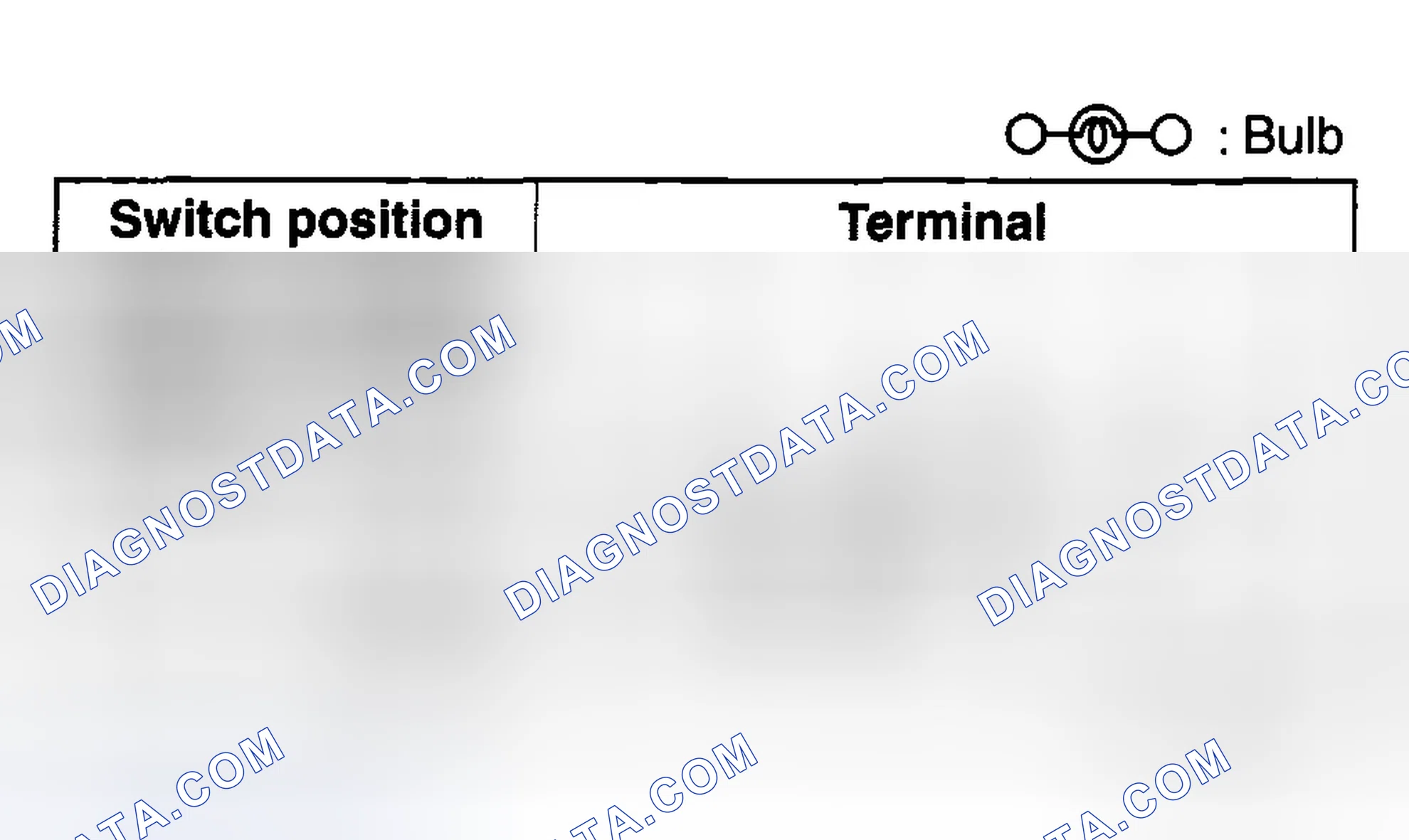 Scheme 19: FRONT MAP LIGHT INSPECTION