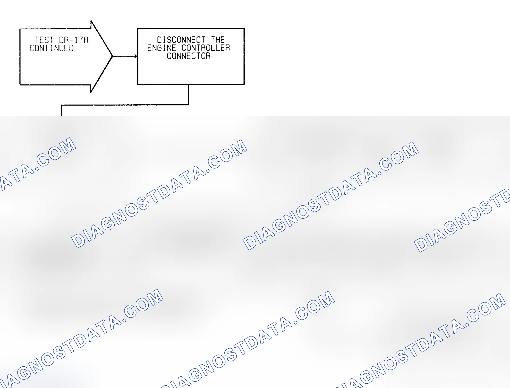 Scheme 390: Test DR-17A (2 of 2) Injector No. 2 Control Circuit