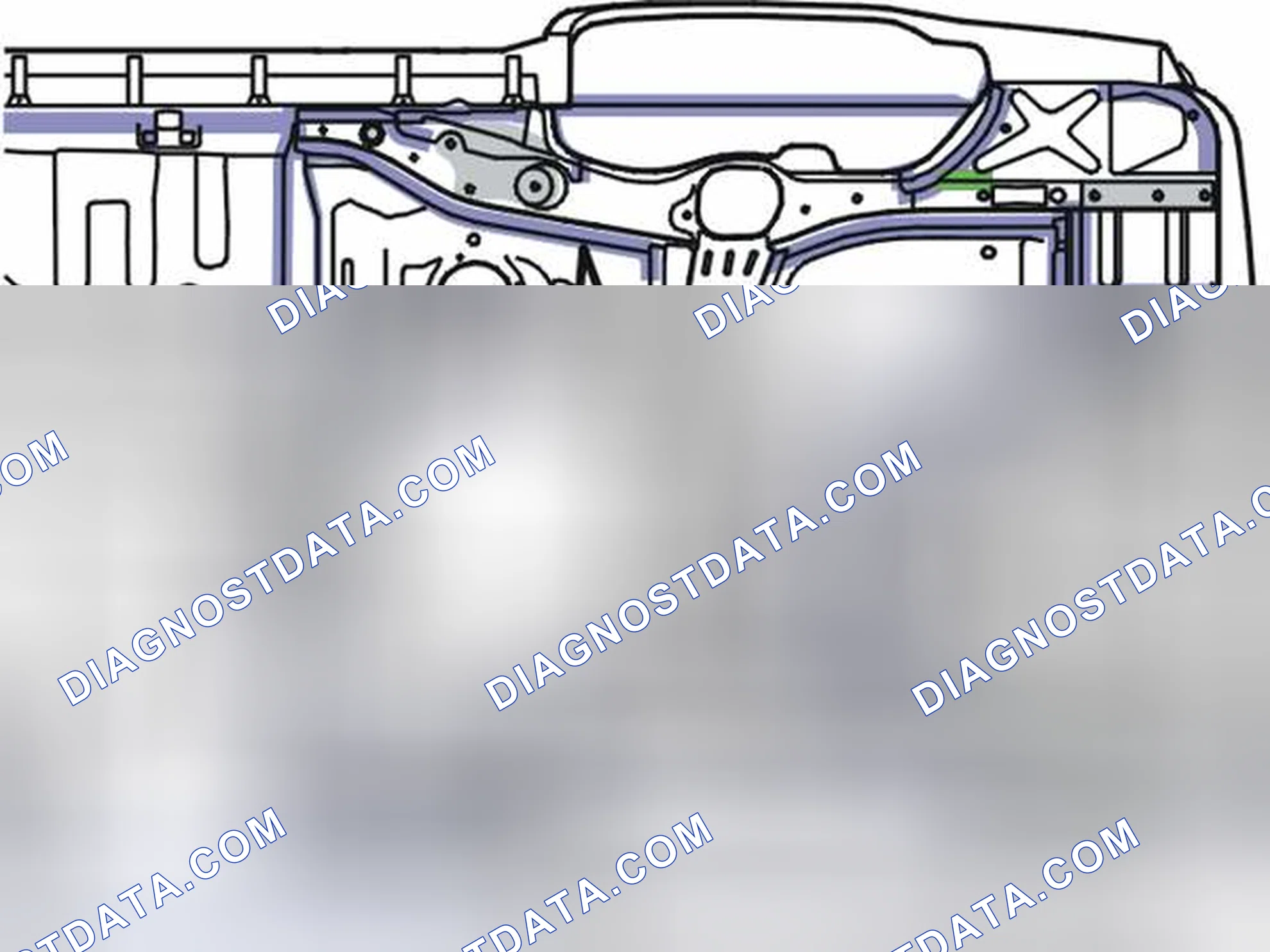 Scheme 35: Underside Of The Rear Floor And Rear Wheel Well