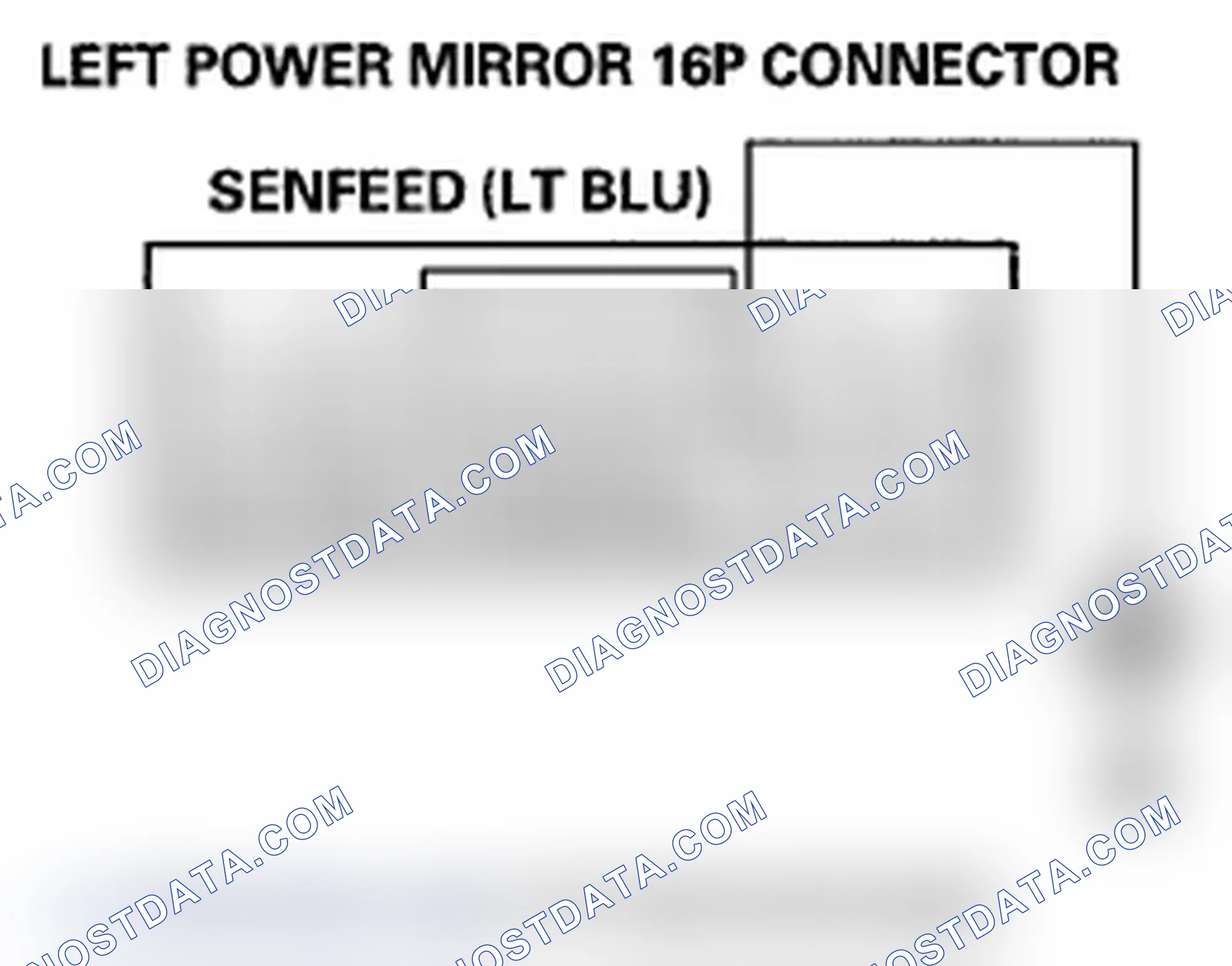 Scheme 174: DTC B1830: Left Mirror Position Sensor Open