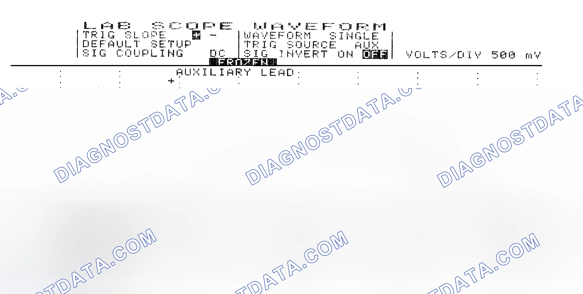 Scheme 14: Single Injector w/Excessive Current Flow - Current Pattern
