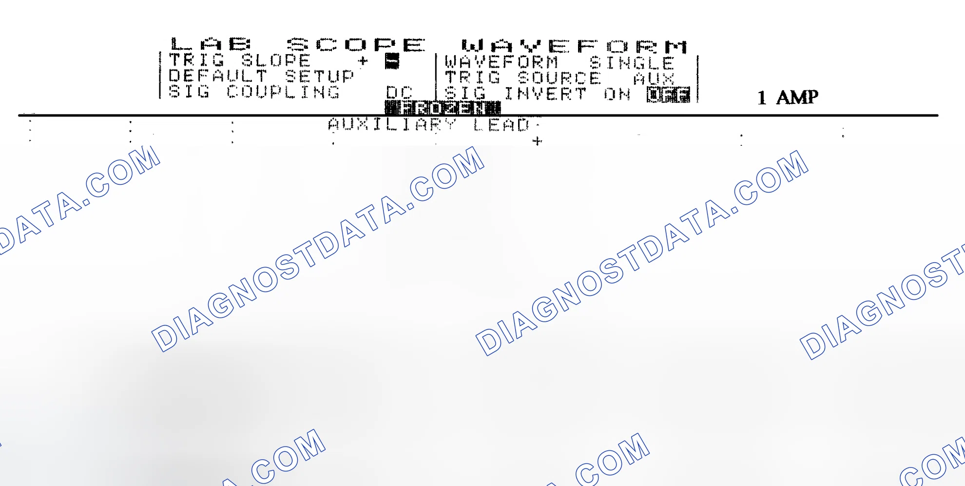 Scheme 20: Single Injector w/Normal Current Flow - Current Pattern