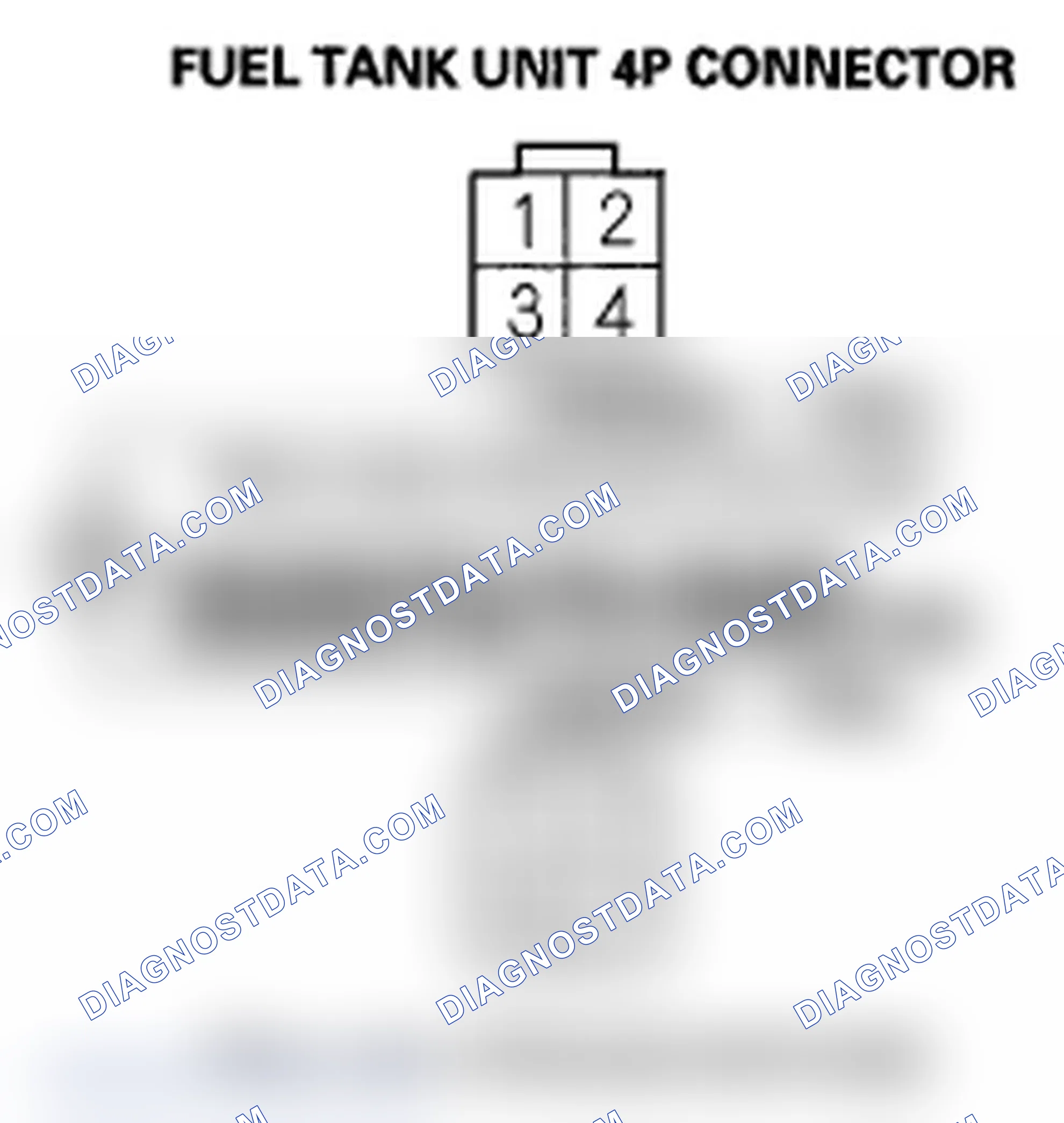 Scheme 18: DTC P0463: Fuel Level Sensor (Fuel Gauge Sending Unit) Circuit High Voltage (With SH-AWD)