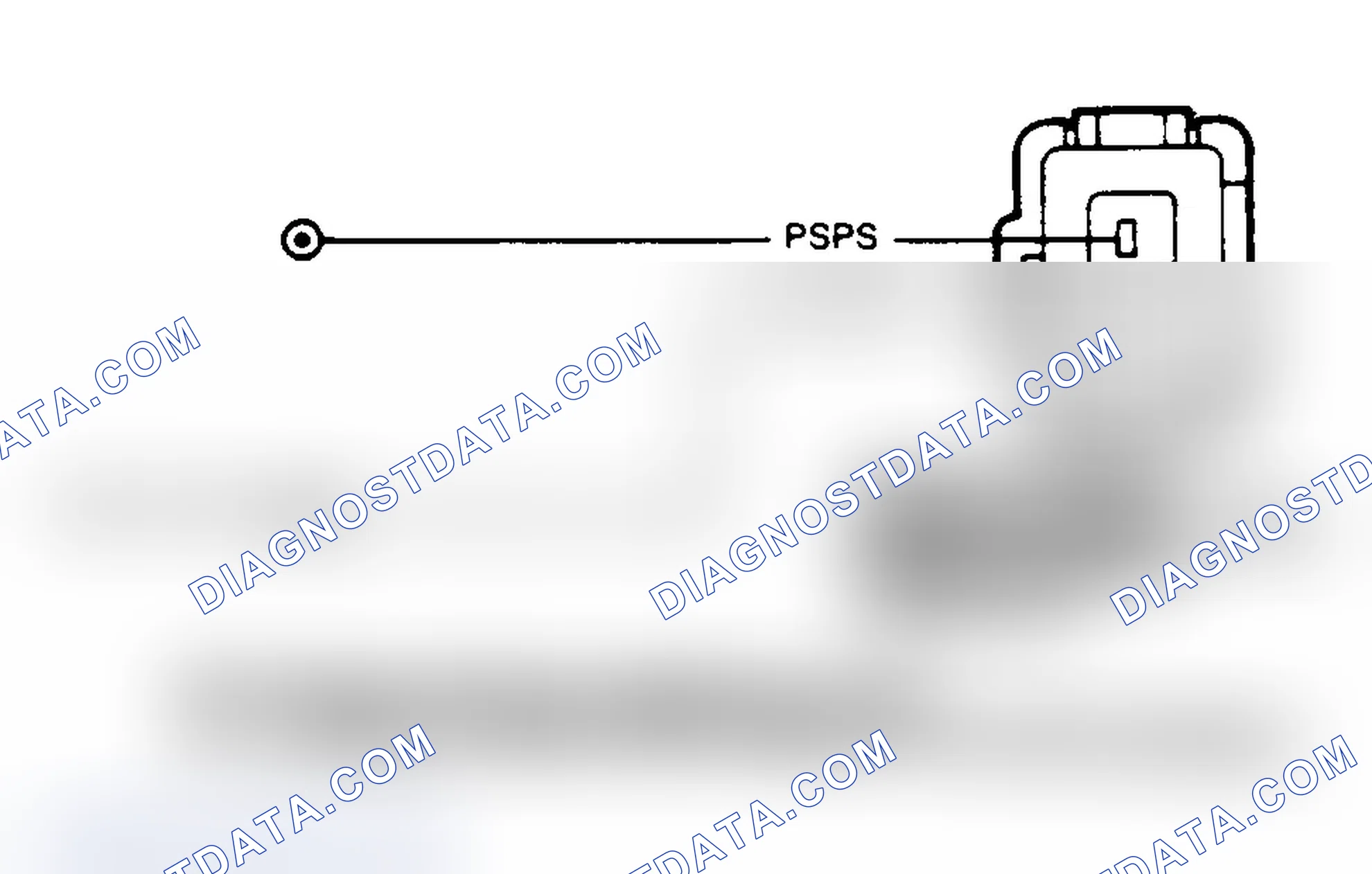 Scheme 104: Power Steering Pressure Switch (PSPS) Circuit
