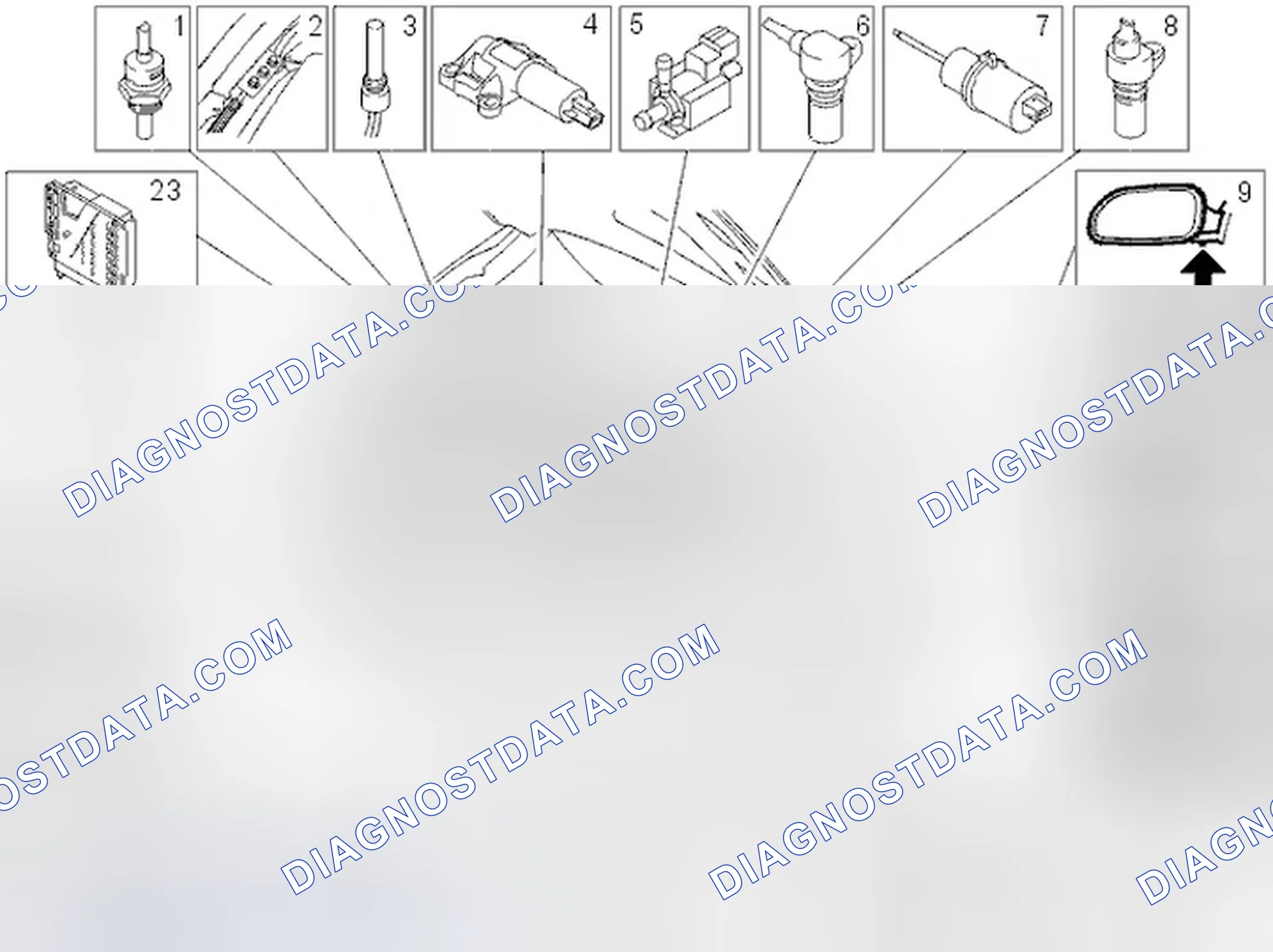 Scheme 8: Location of components -2001