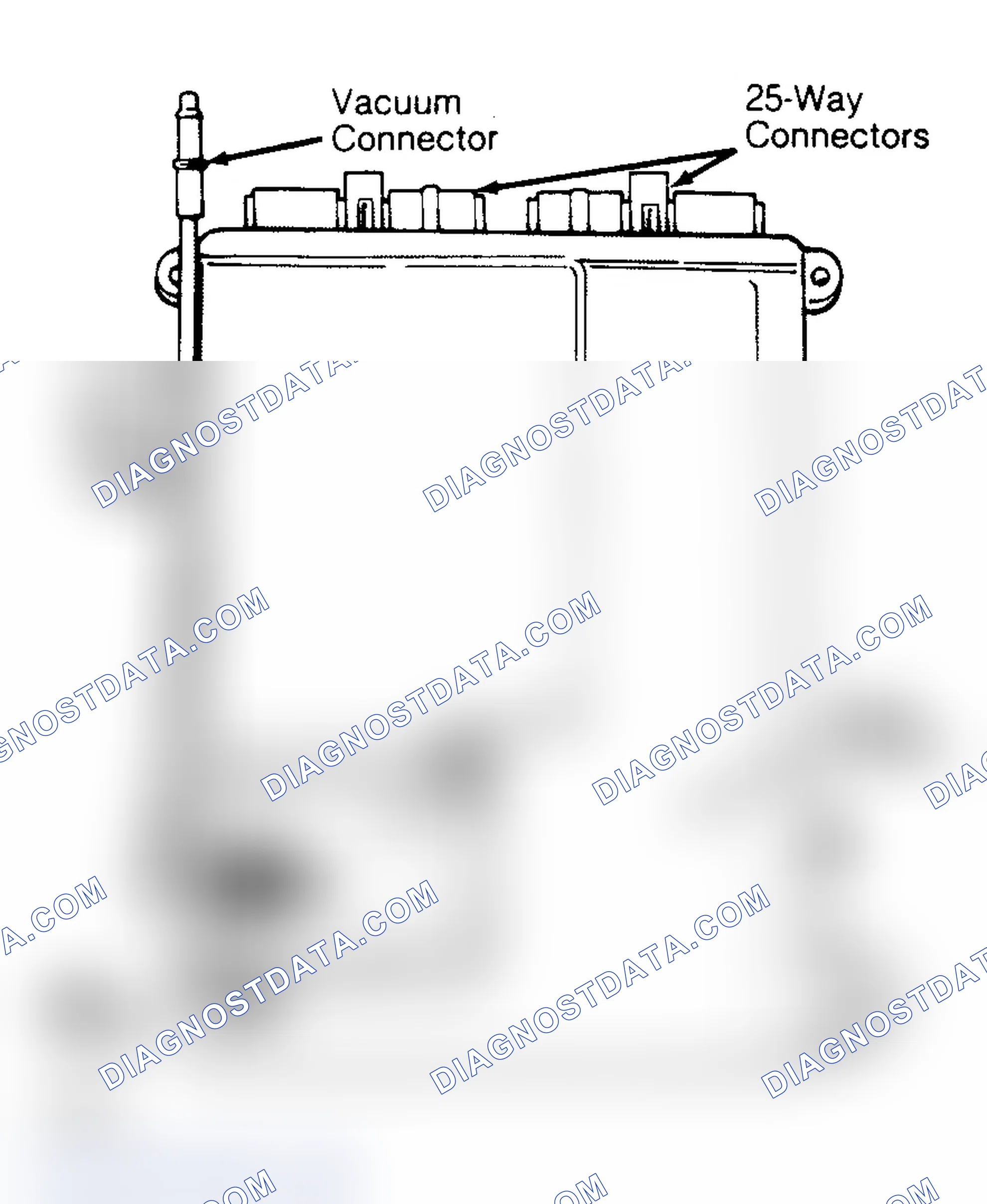 Scheme 93: Logic Module, Connectors and MAP Sensor