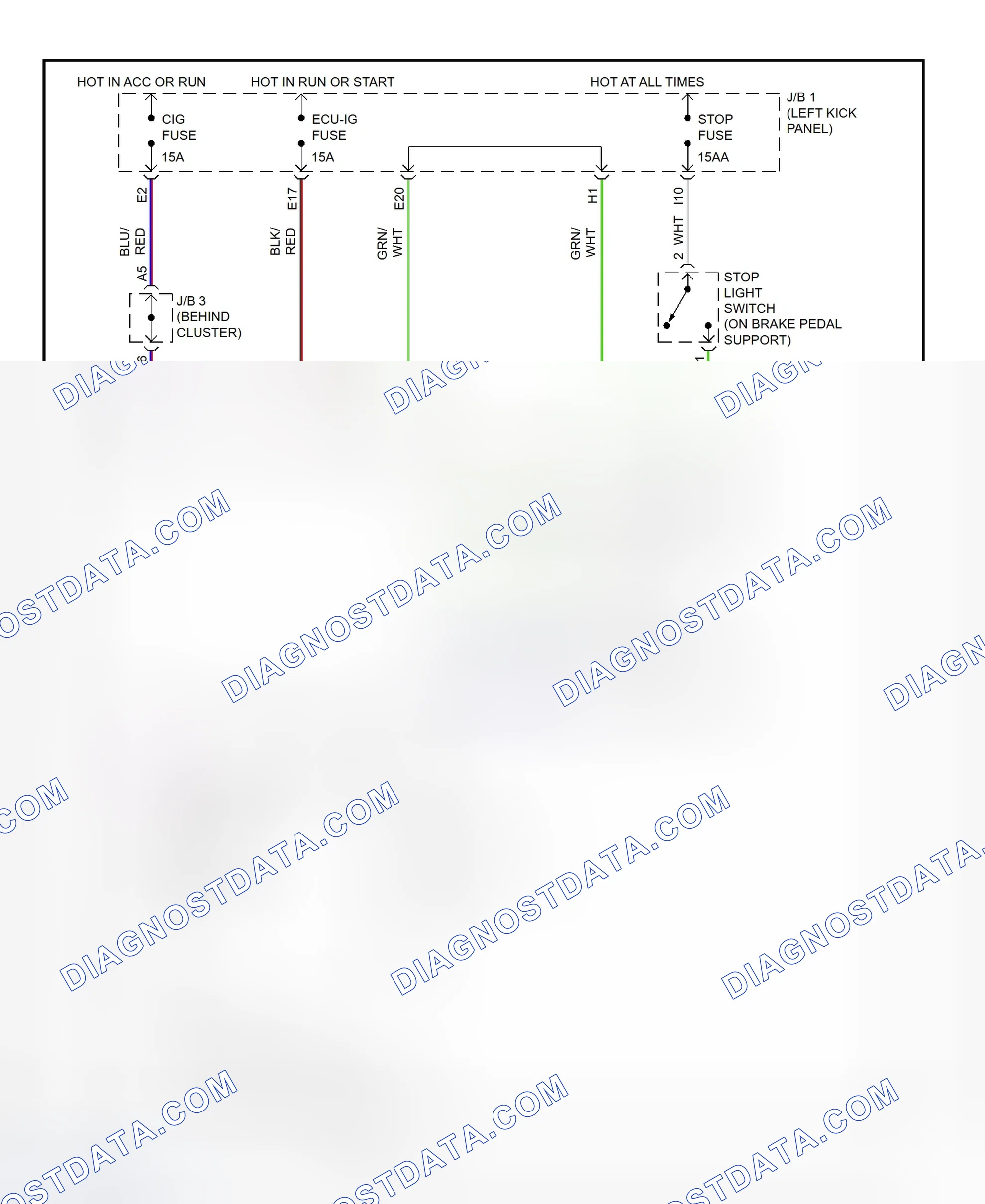 Scheme 9: Shift Interlock System Wiring Diagram (1995-96 SC300 & SC400)