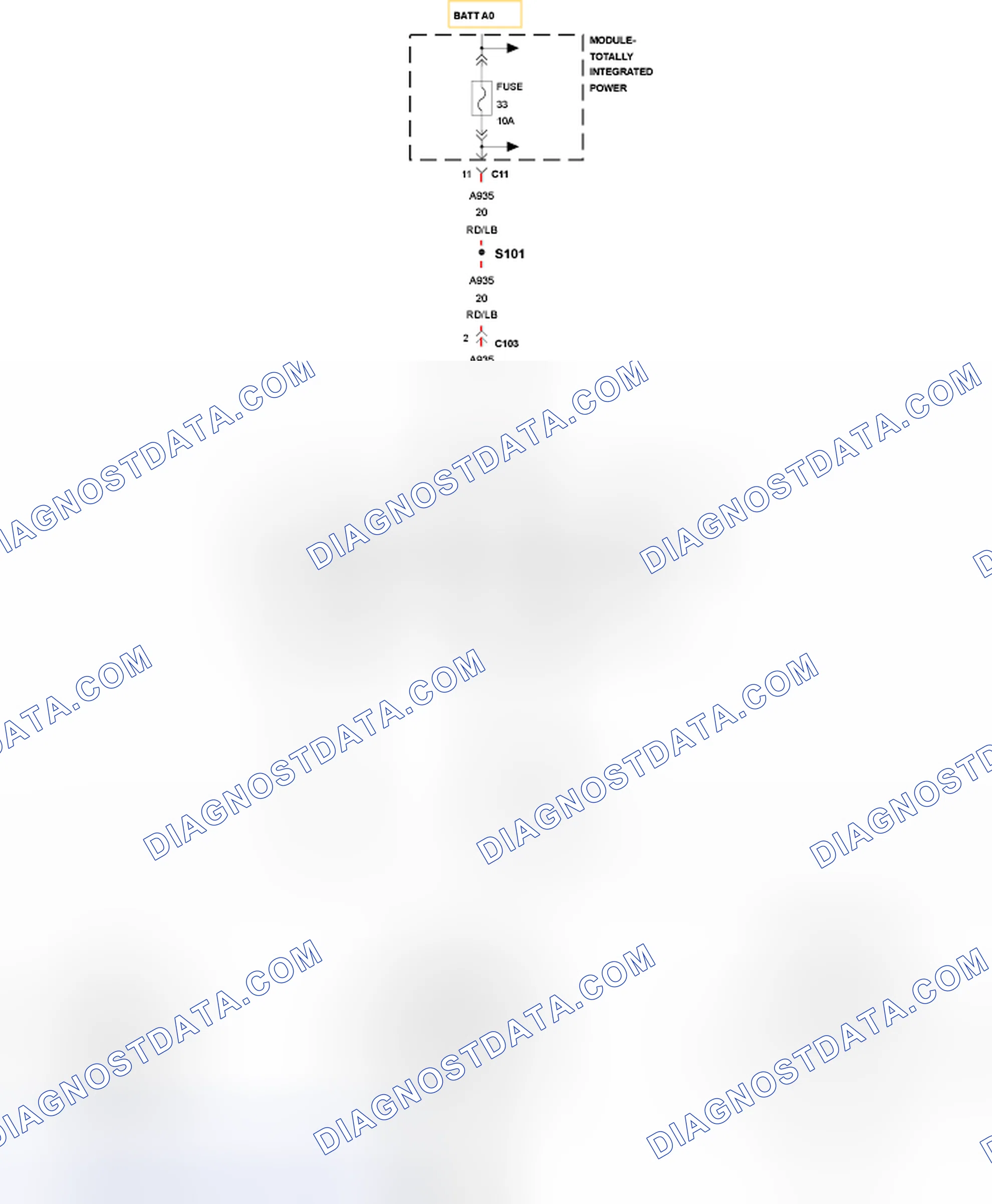 Scheme 266: U113B-LOST COMMUNICATION WITH SWITCH BANK MODULE
