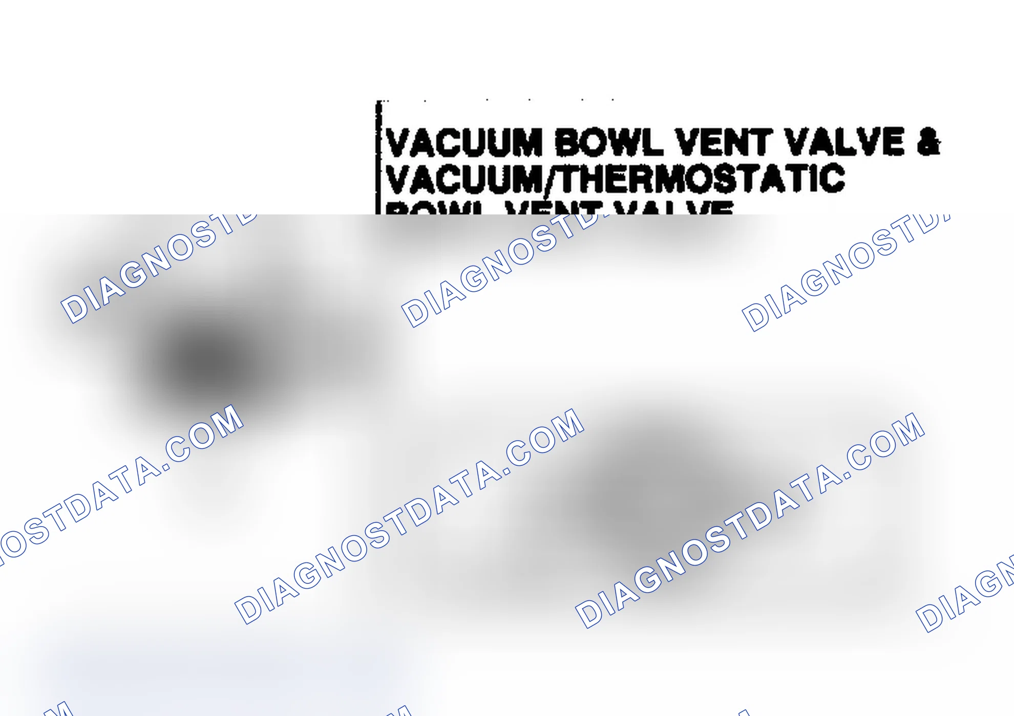 Scheme 36: Vacuum Bowl Vent Valve & Vacuum/Thermostatic Bowl Vent Valve