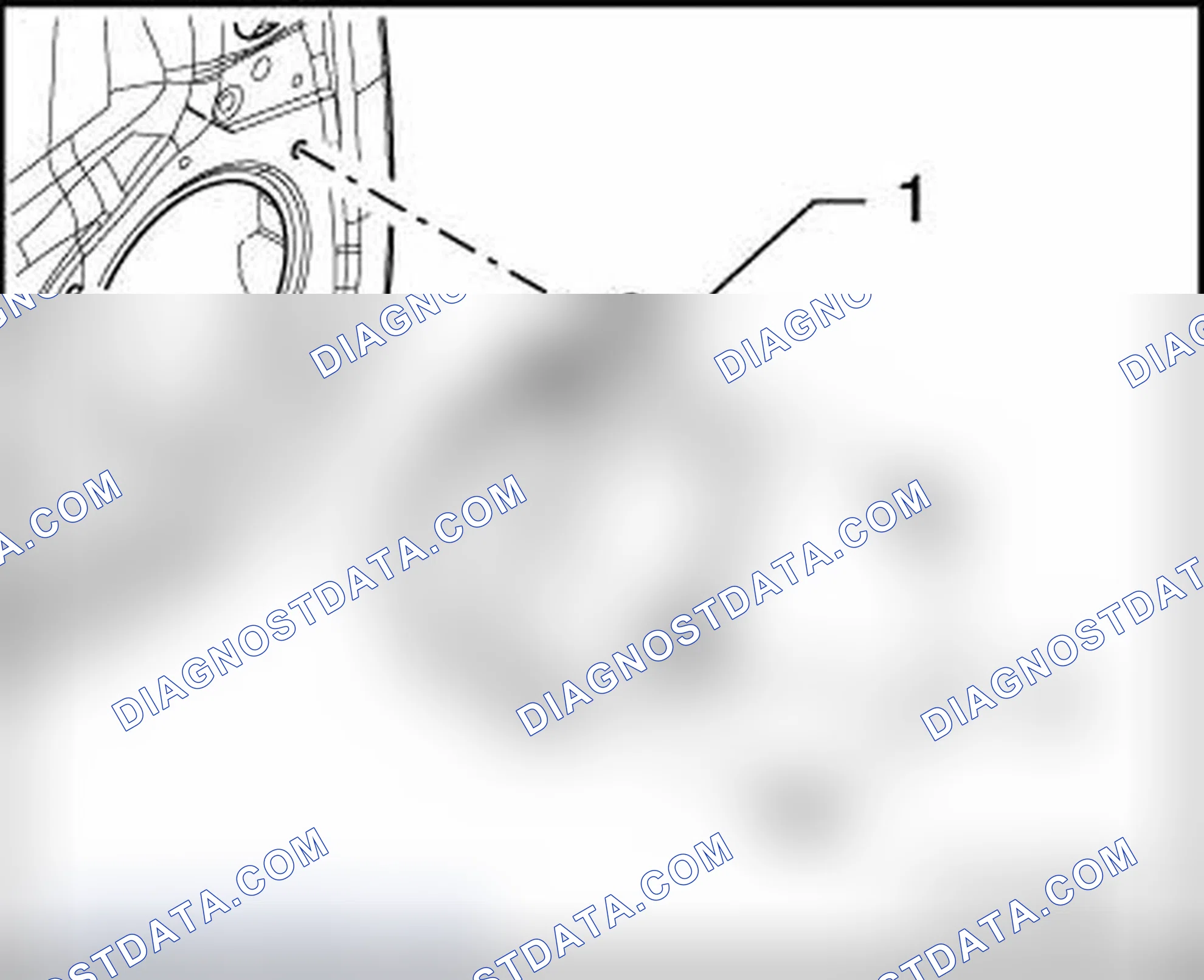 Scheme 44: FRONT MID/LOW RANGE LOUDSPEAKER
