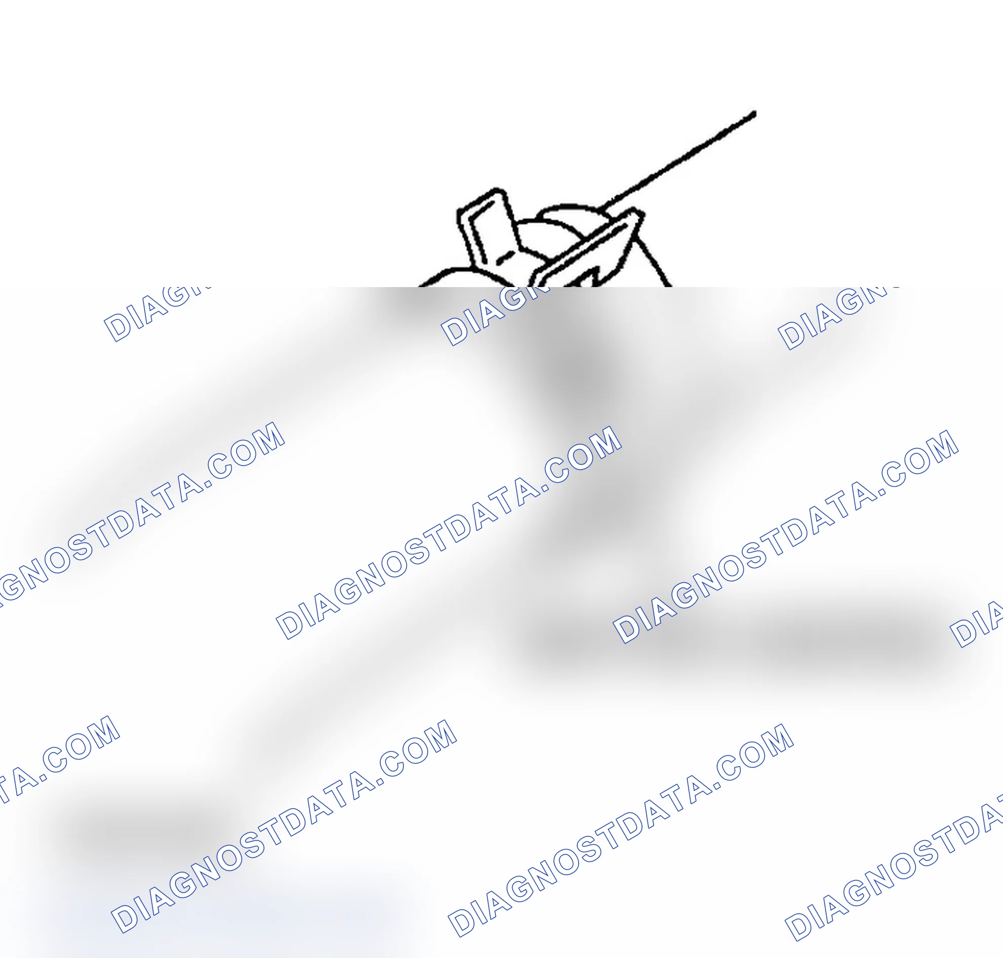 Scheme 49: << A >> RADIATOR LOWER HOSE DISCONNECTION