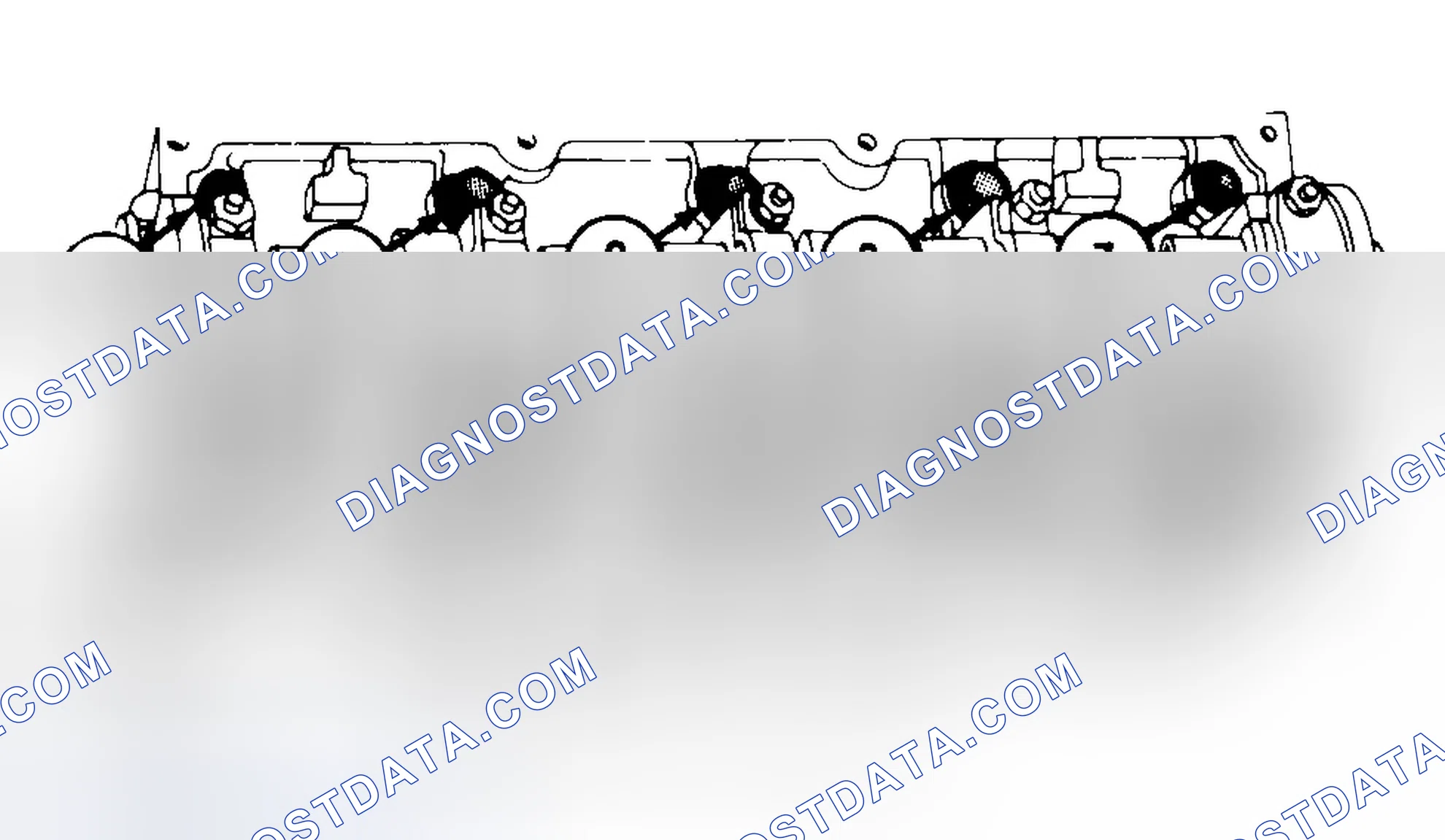 Scheme 7: Typical Cylinder Head Tightening or Loosening Sequence