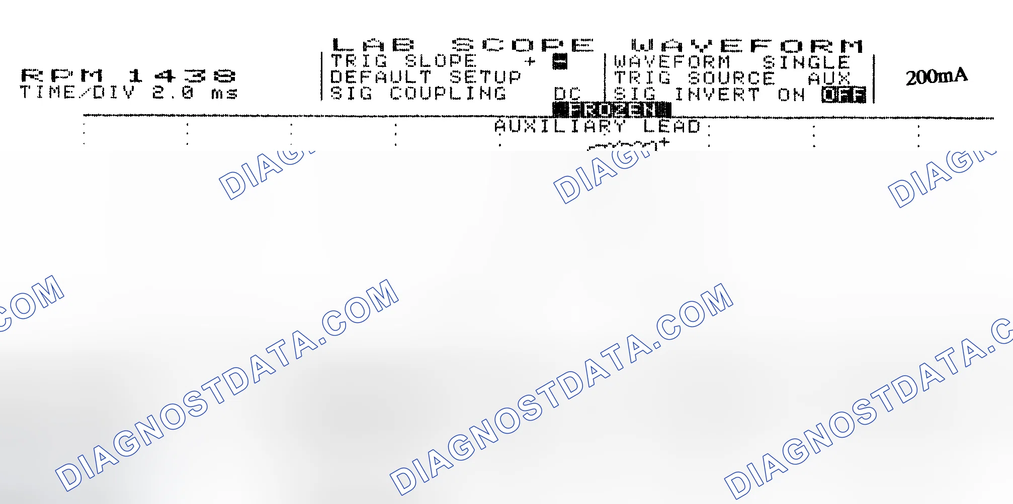 Scheme 15: Single Injector w/Normal Current Flow - Current Pattern