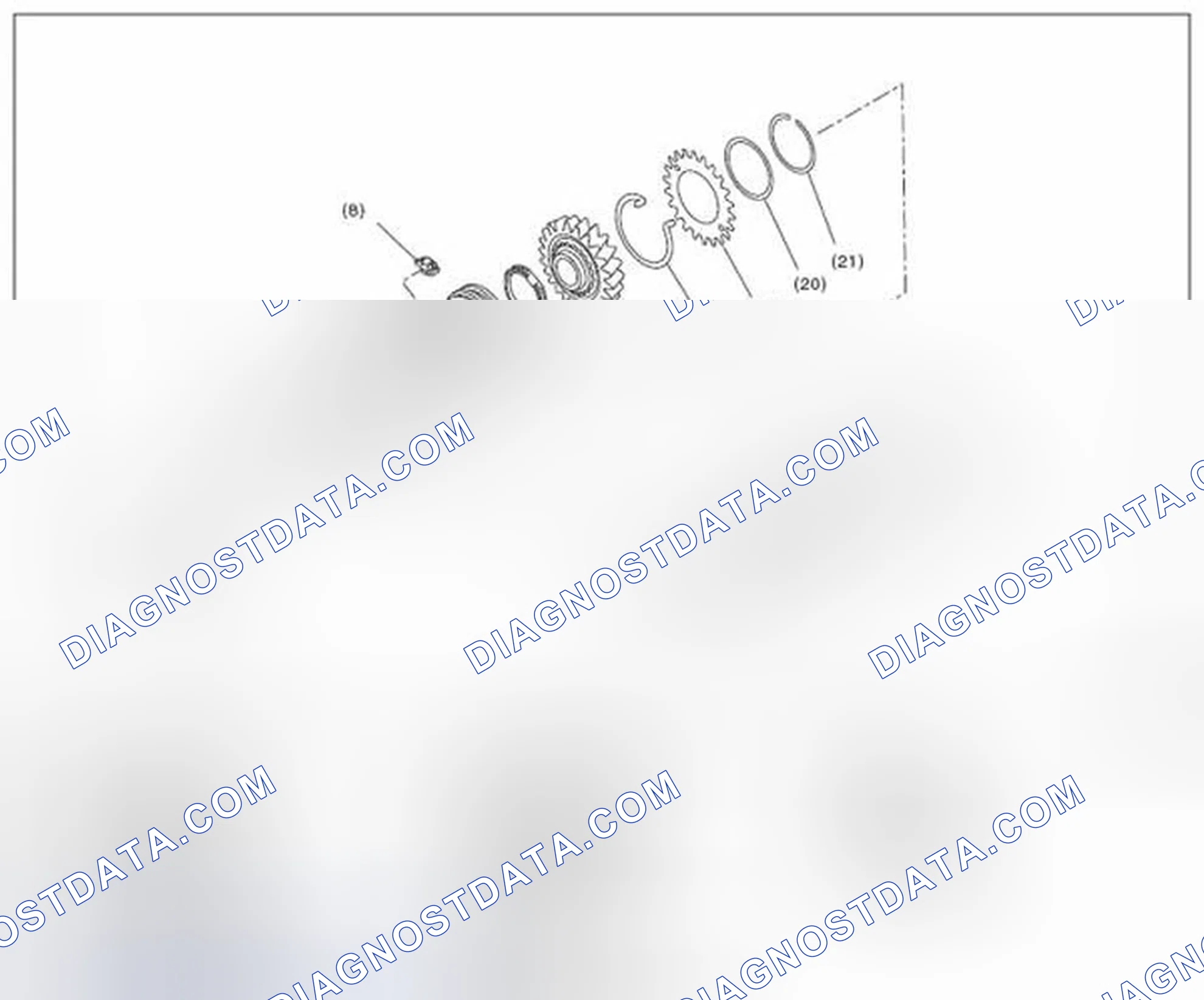 Scheme 23: REVERSE IDLER GEAR ASSY