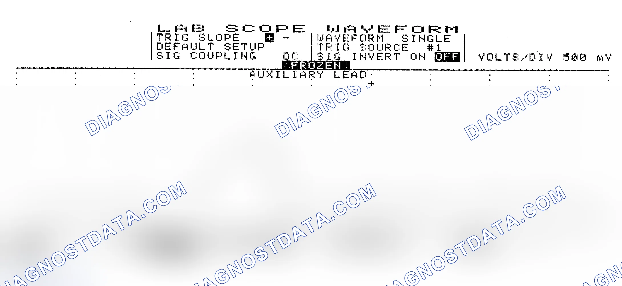 Scheme 10: Single Injector w/Excessive Current Flow - Current Pattern