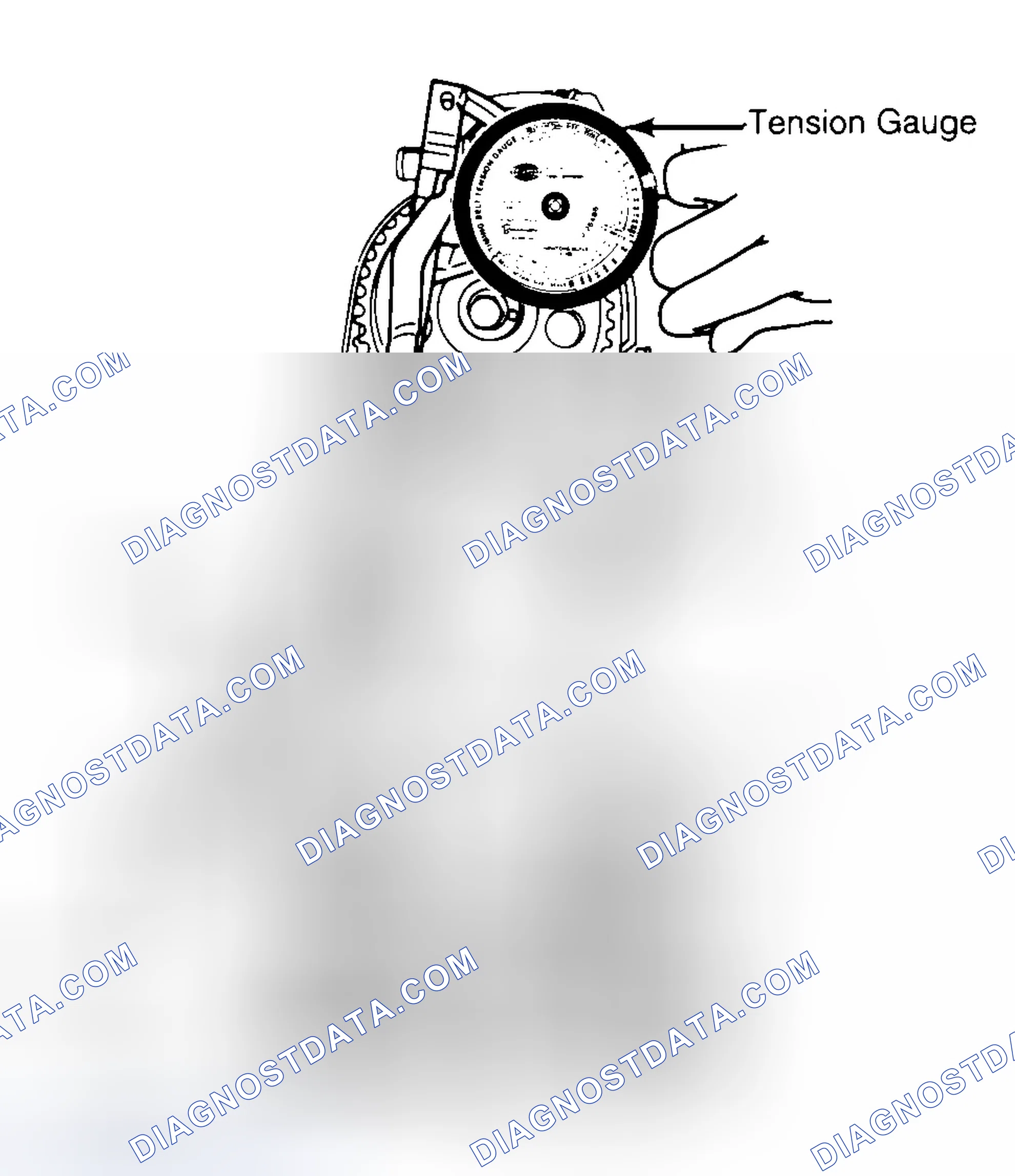 Scheme 3: Adjusting Typical Timing Belt Tension