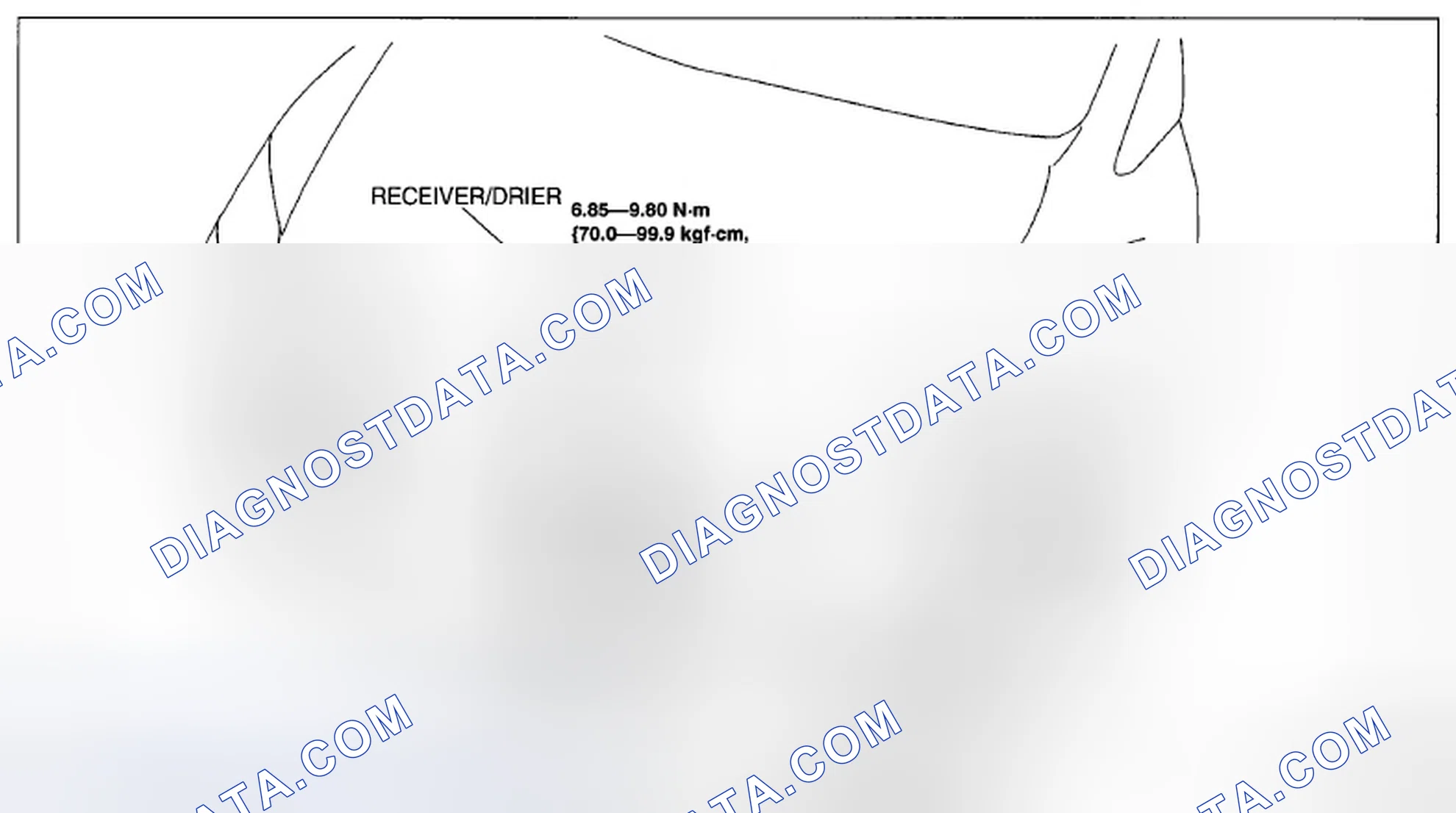 Scheme 70: RECEIVER/DRIER REMOVAL/INSTALLATION