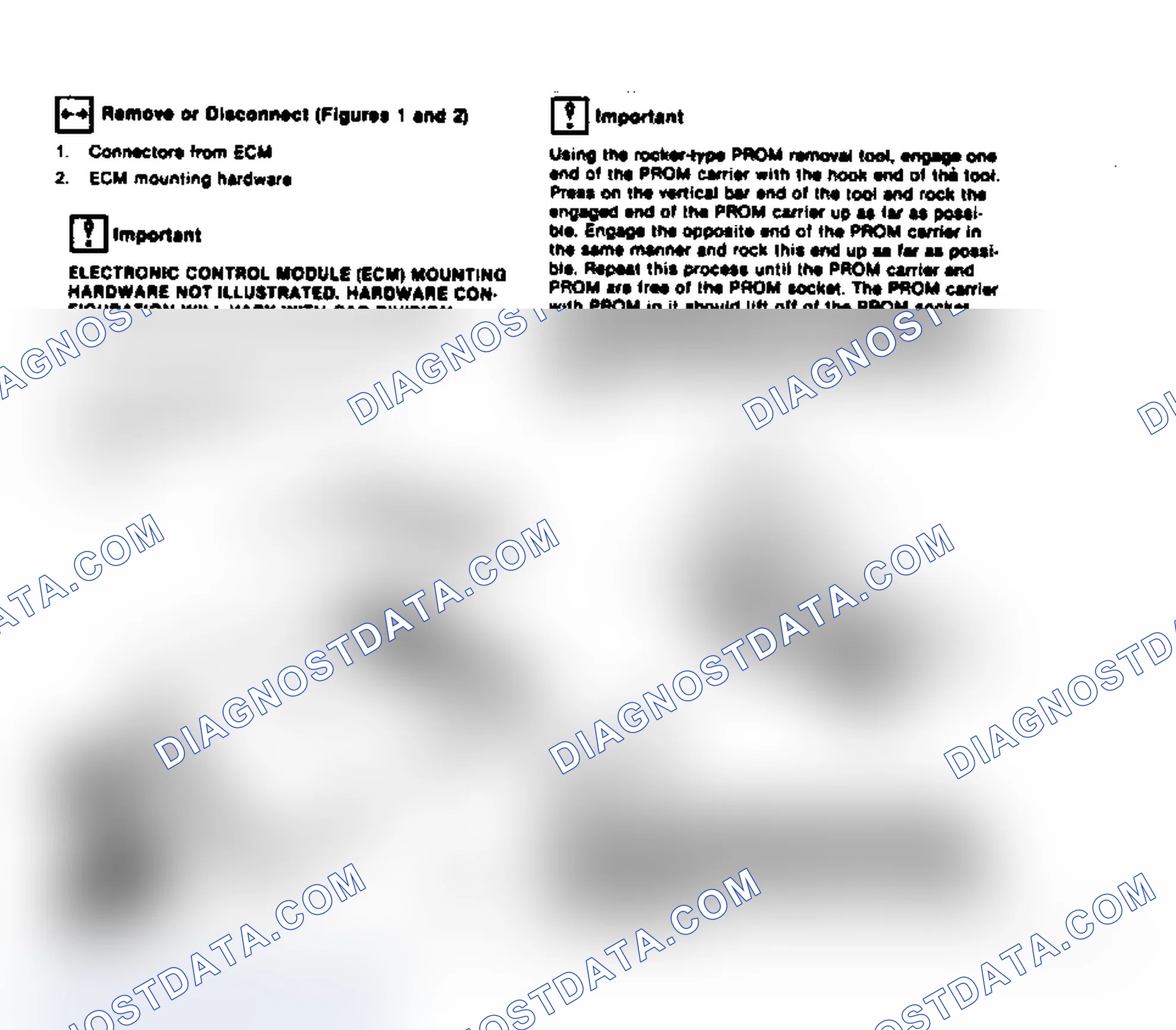 Scheme 408: Code 51 - PROM Replacement