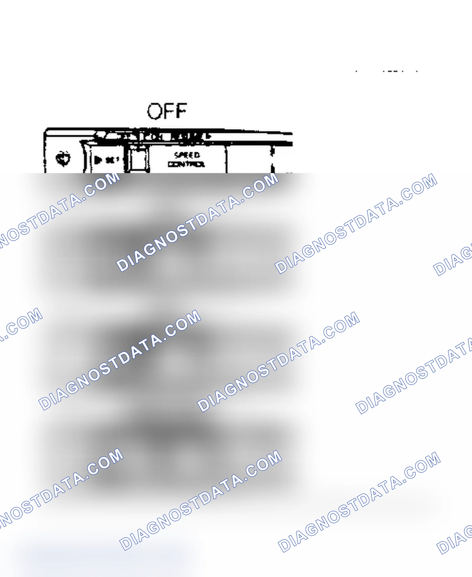 Scheme 208: Cruise Control Switch Positions