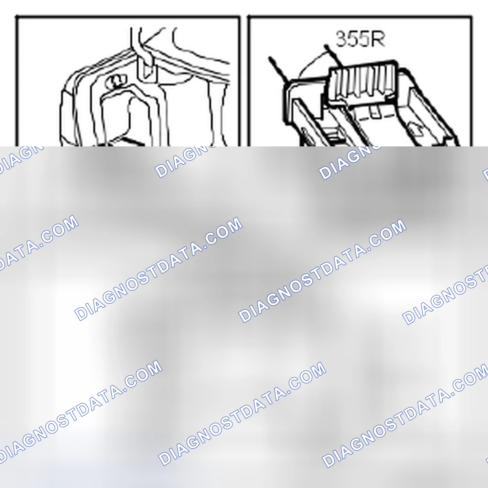 Scheme 225: CD Changer, Rear (355R)