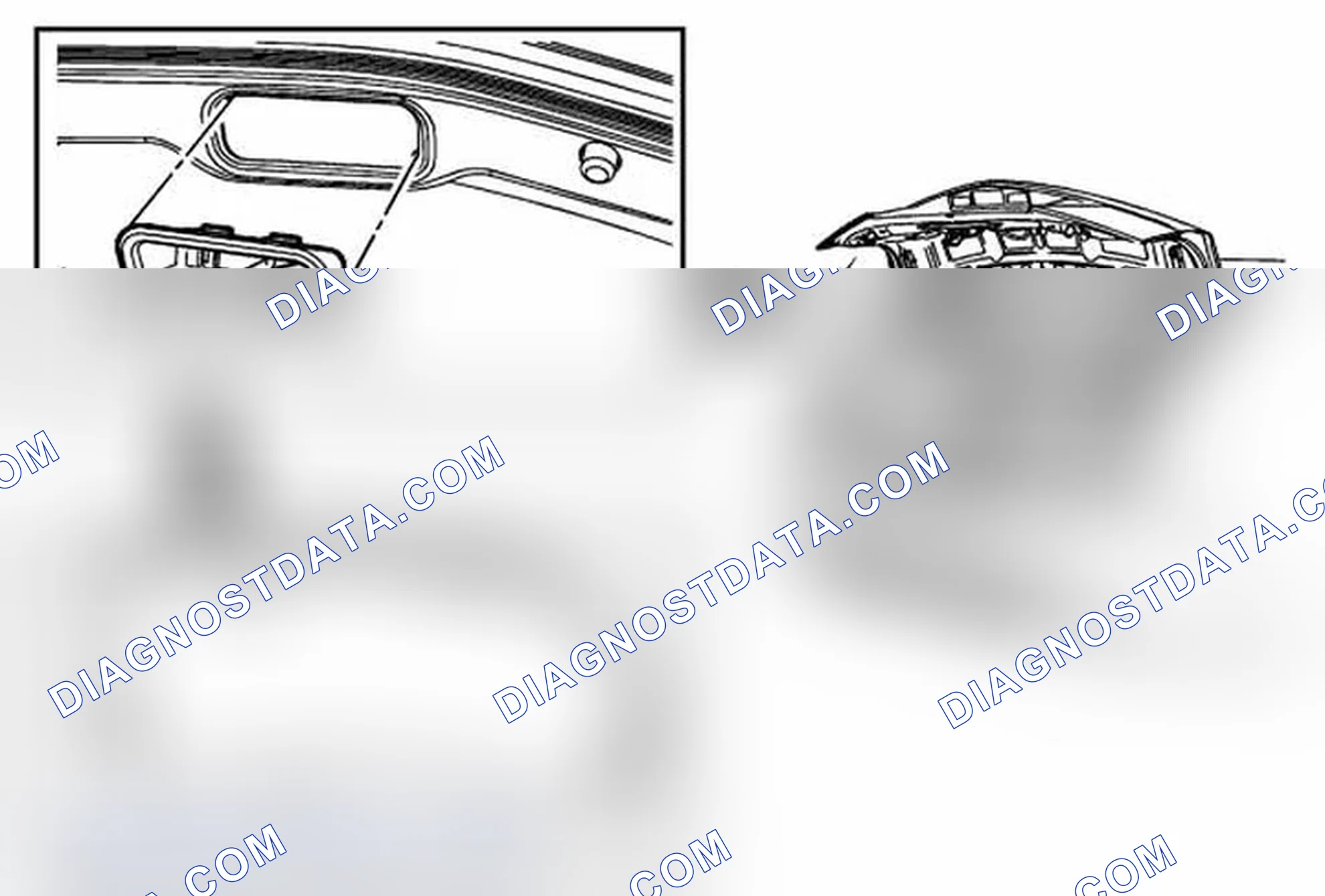 Scheme 85: Rear Compartment Lid Inner Panel Trim Replacement