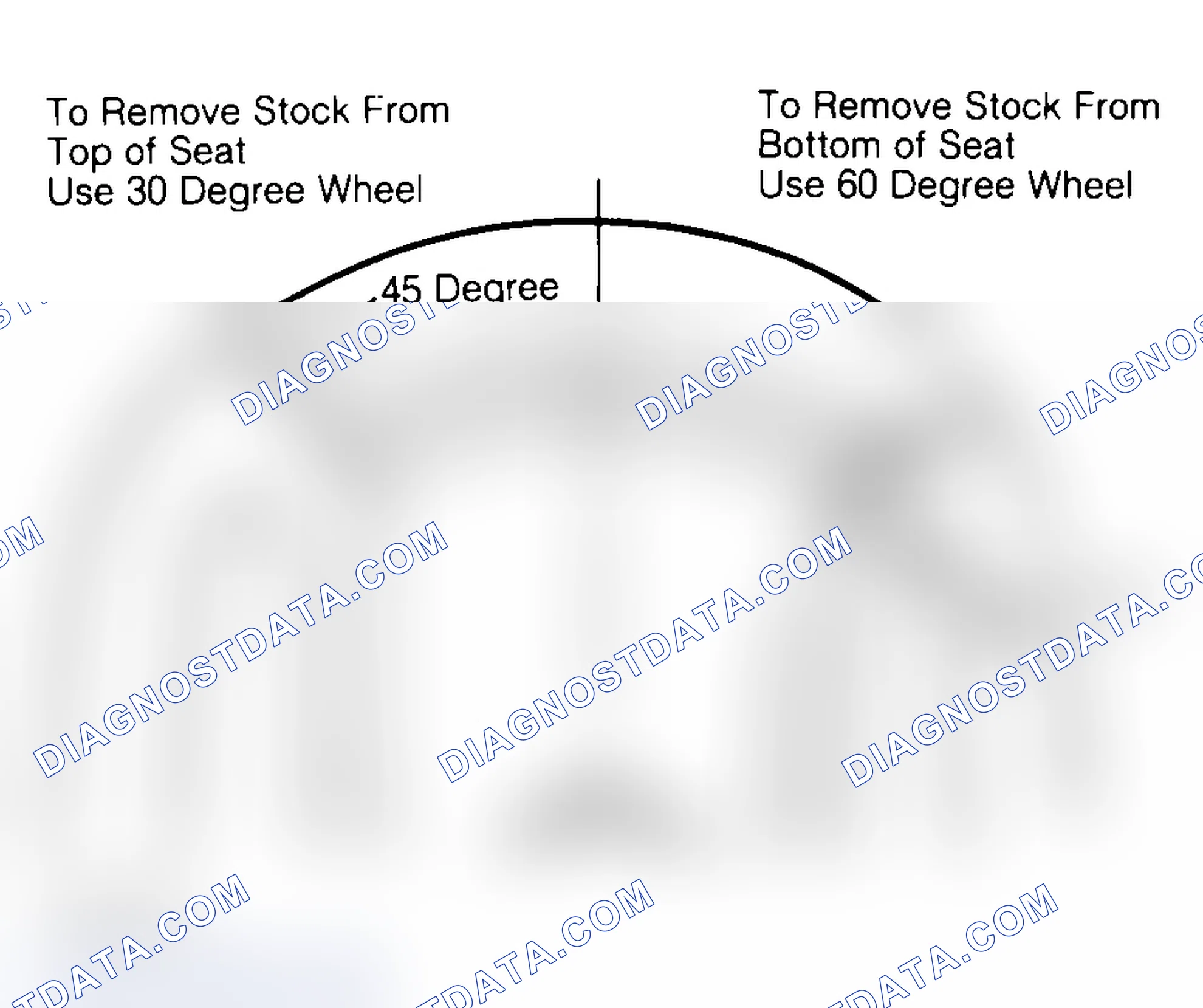 Scheme 12: Adjusting Valve Seat Width