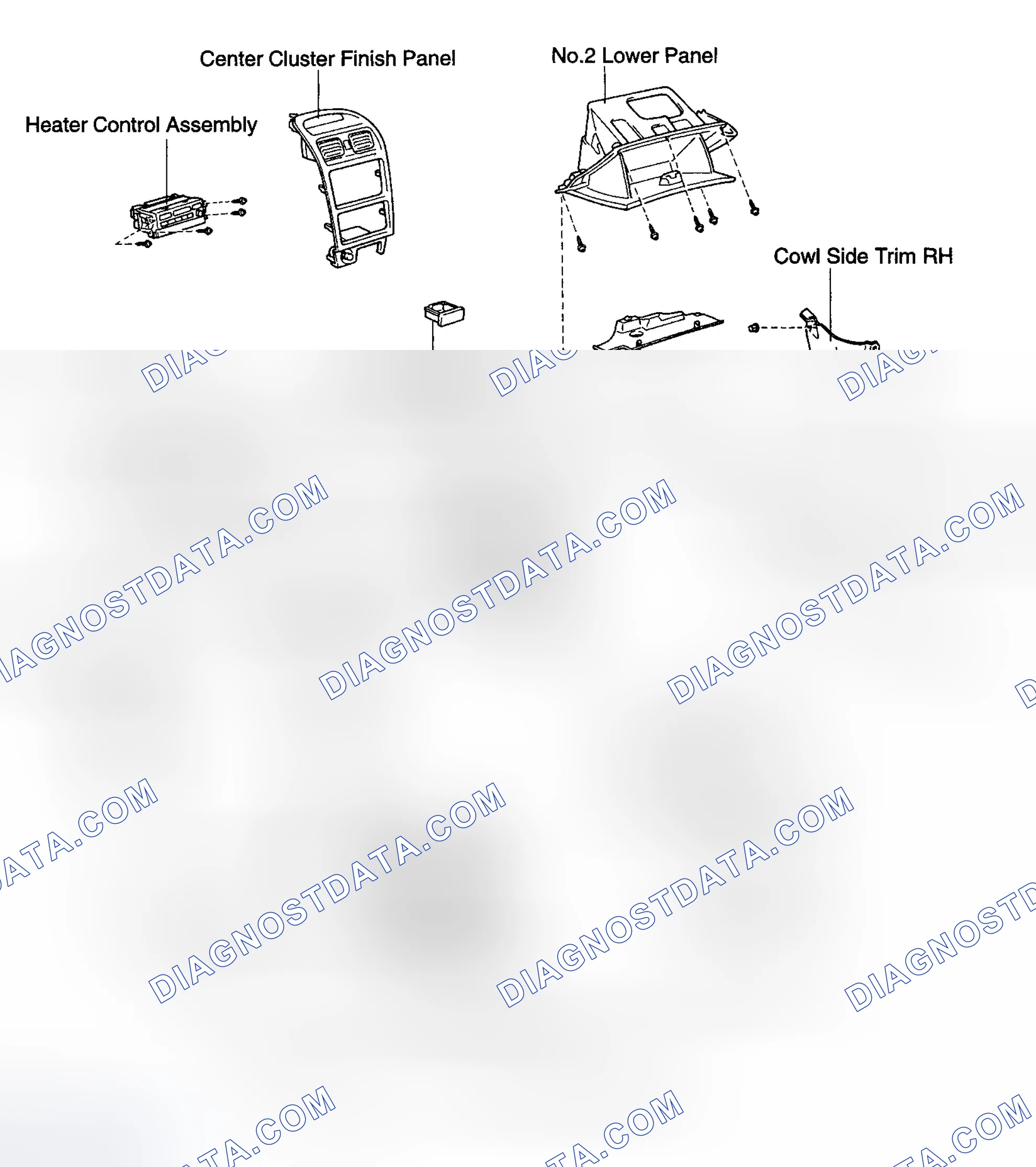 Scheme 316: Removal & Installation (Toyota Camry Solara)