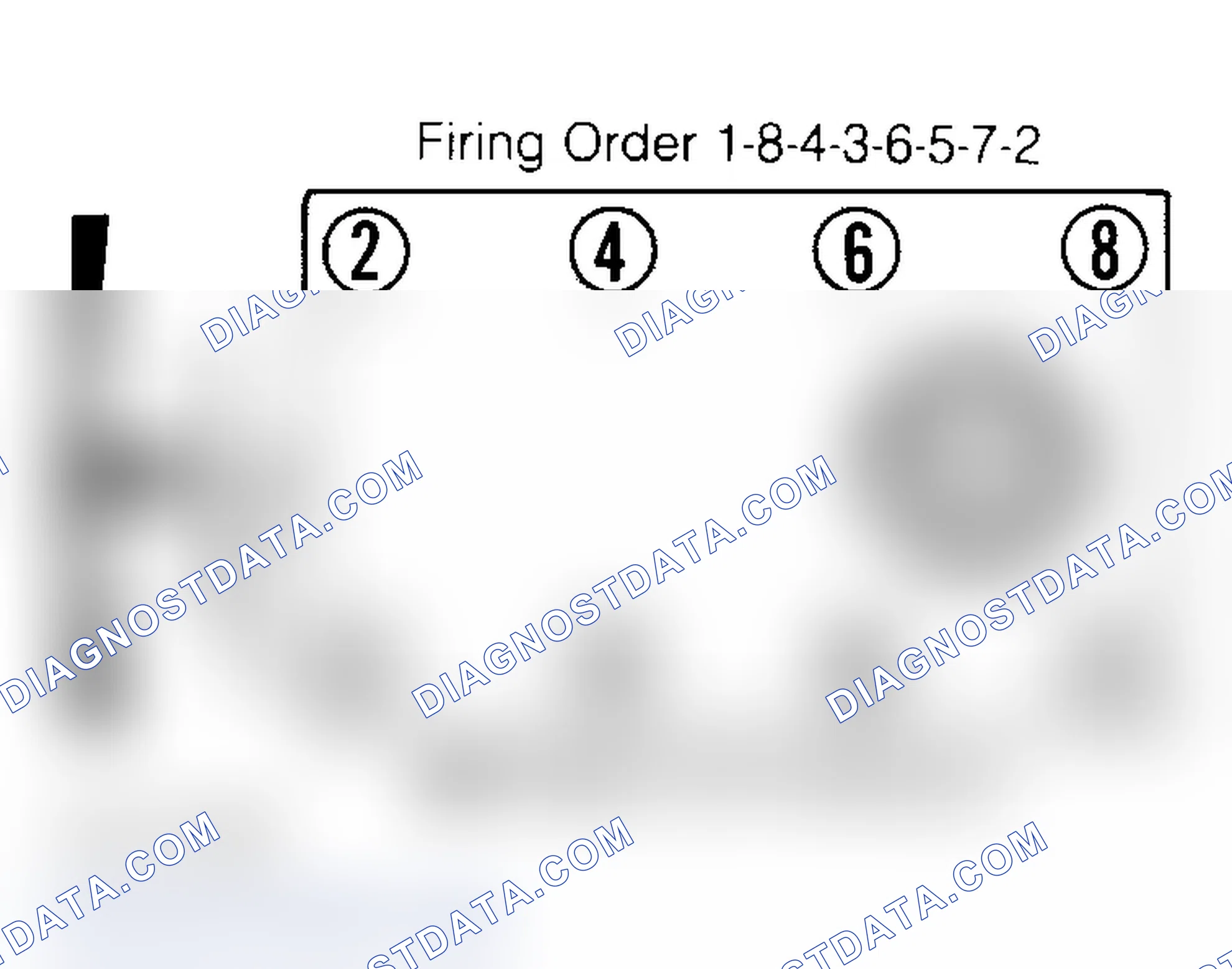 Scheme 3: Firing Order & Timing Marks (7.4L VIN N)