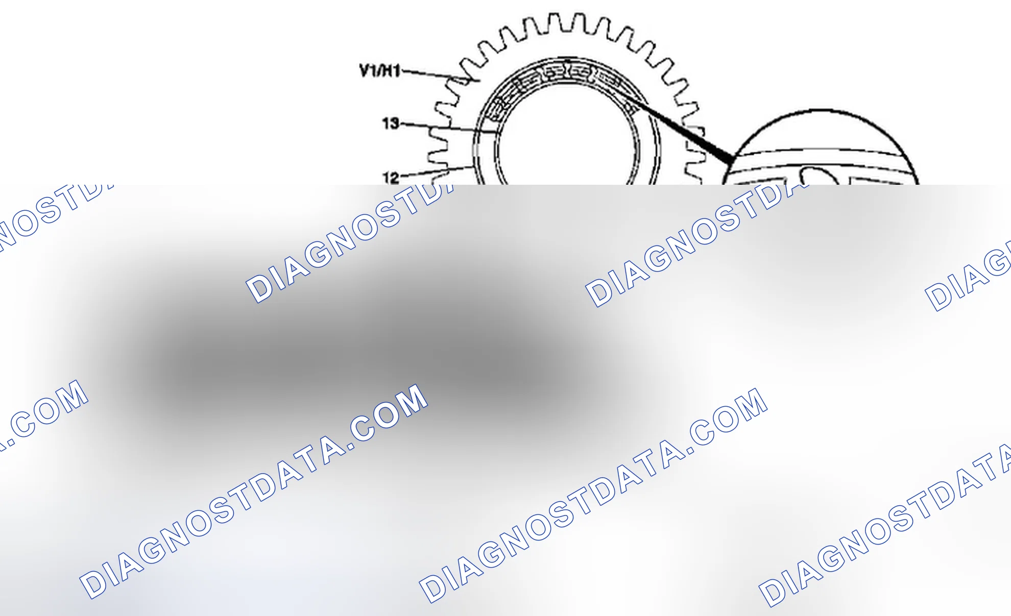 Fig. 154: Identifying Freewheel Components Function