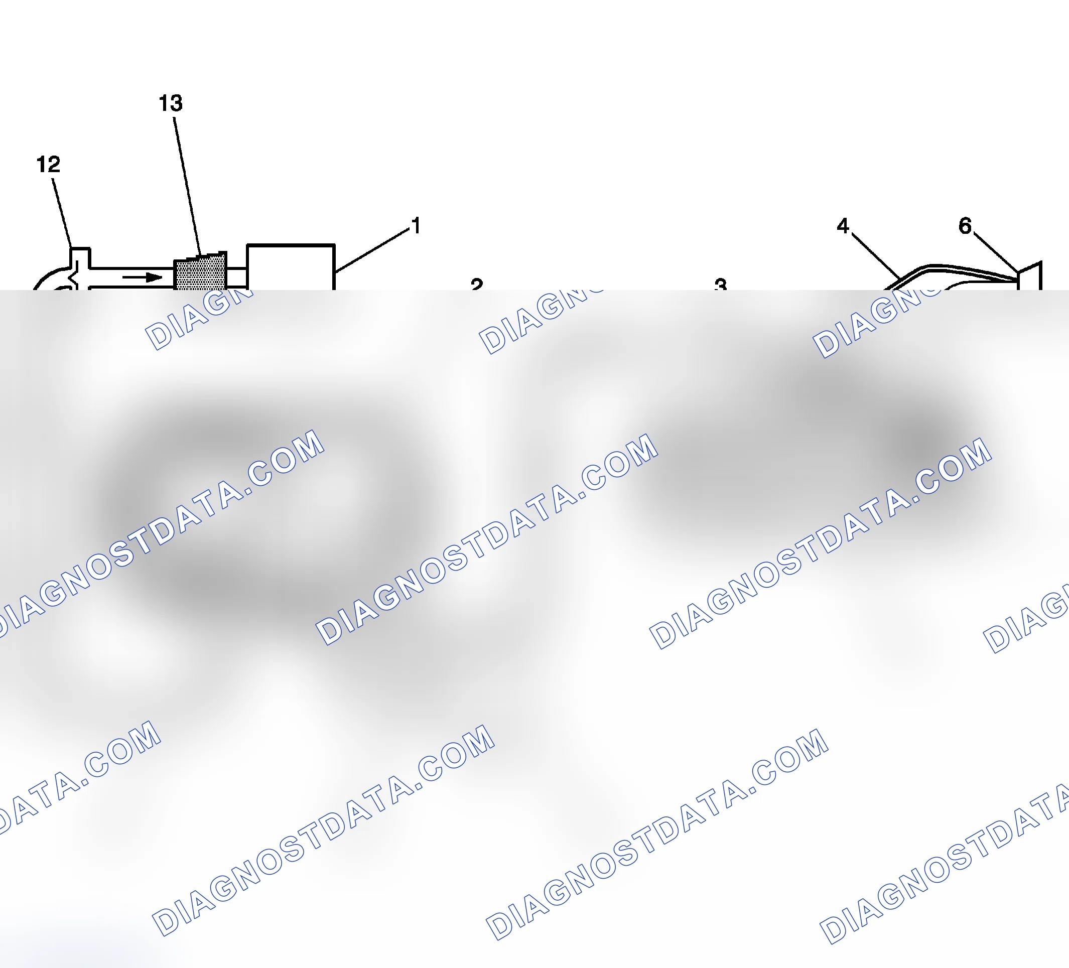 Scheme 34: Typical Evaporative Emission (EVAP) System Hose Routing Diagram