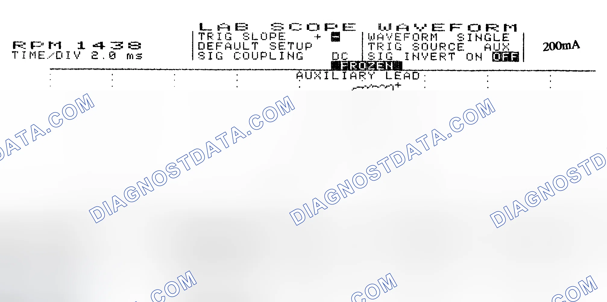 Scheme 15: Single Injector w/Normal Current Flow - Current Pattern
