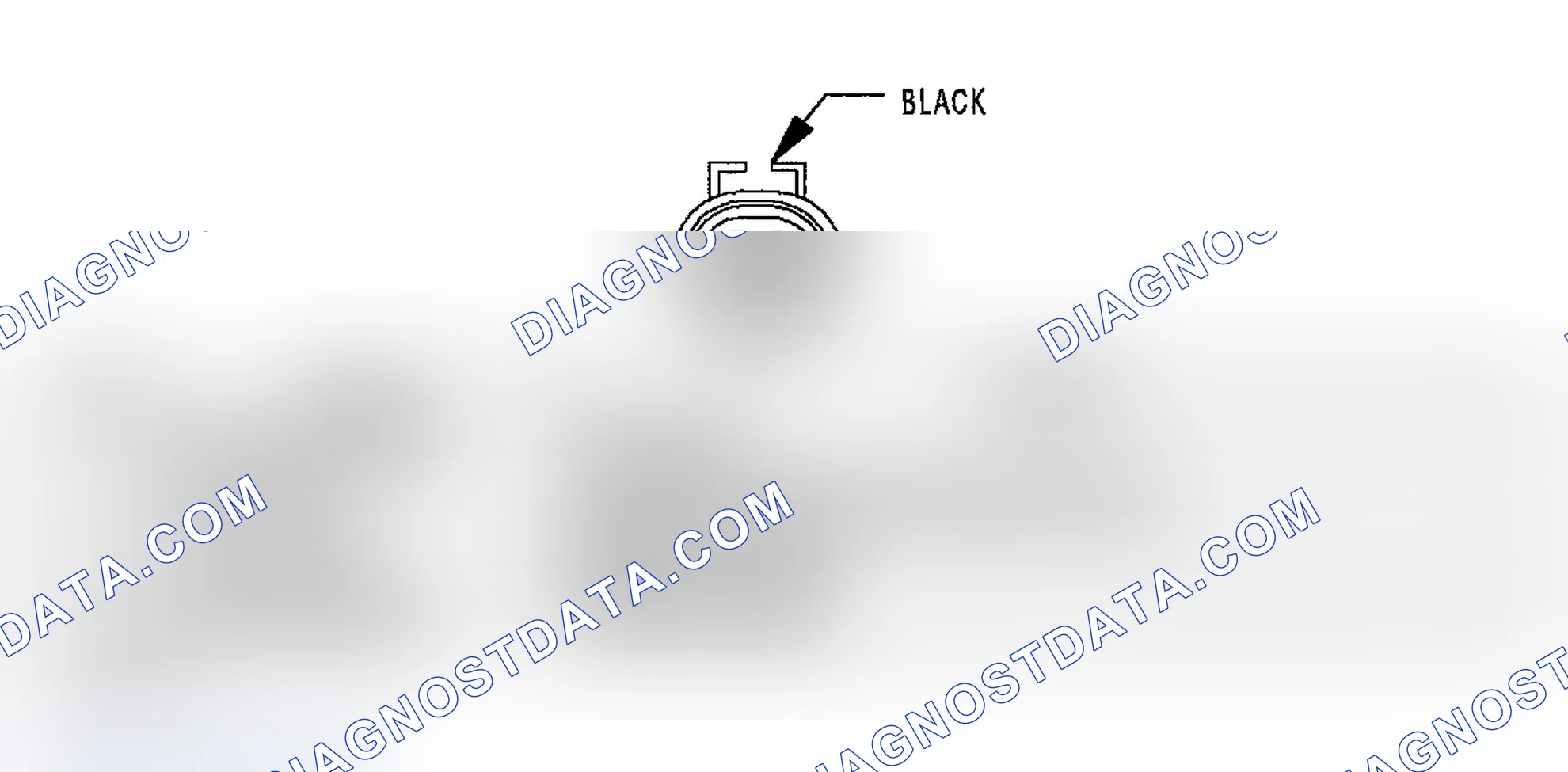 Scheme 751: AMBIENT TEMPERATURE SENSOR CONNECTOR END VIEW