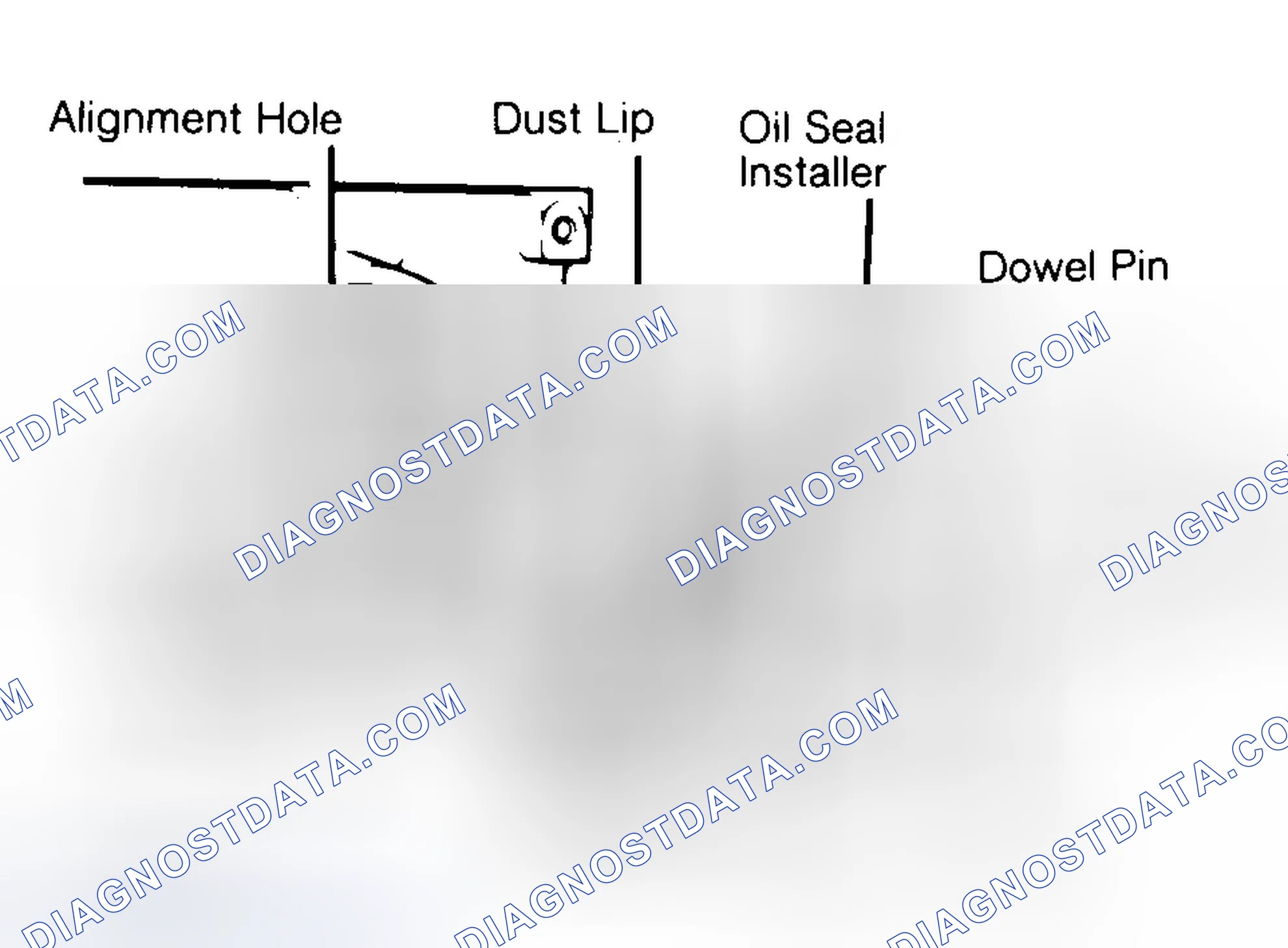 Scheme 10: Installing Typical One-Piece Oil Seal