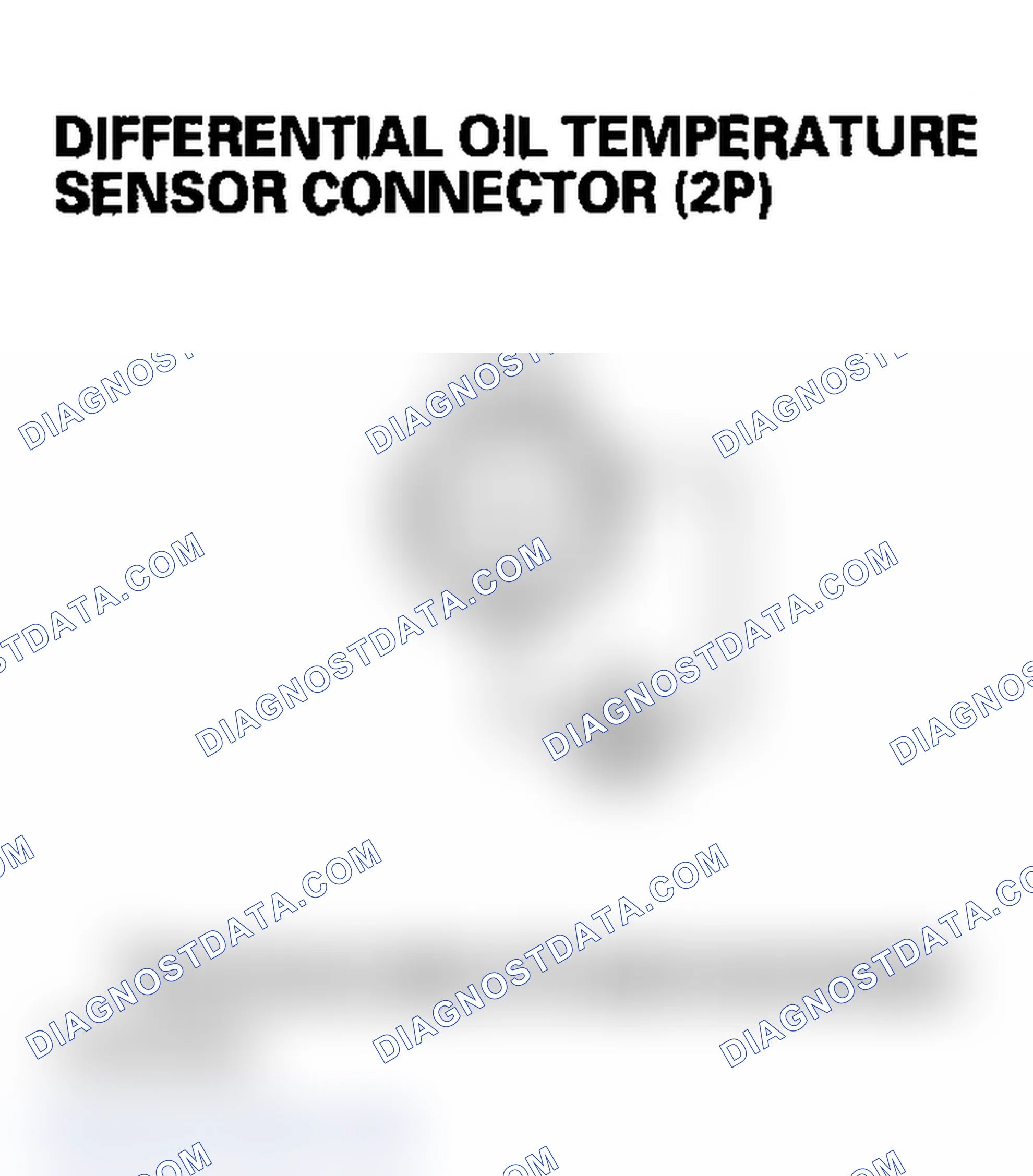 Scheme 44: DTC 42-1, 42-2, 43-1: Differential Oil Temperature Sensor