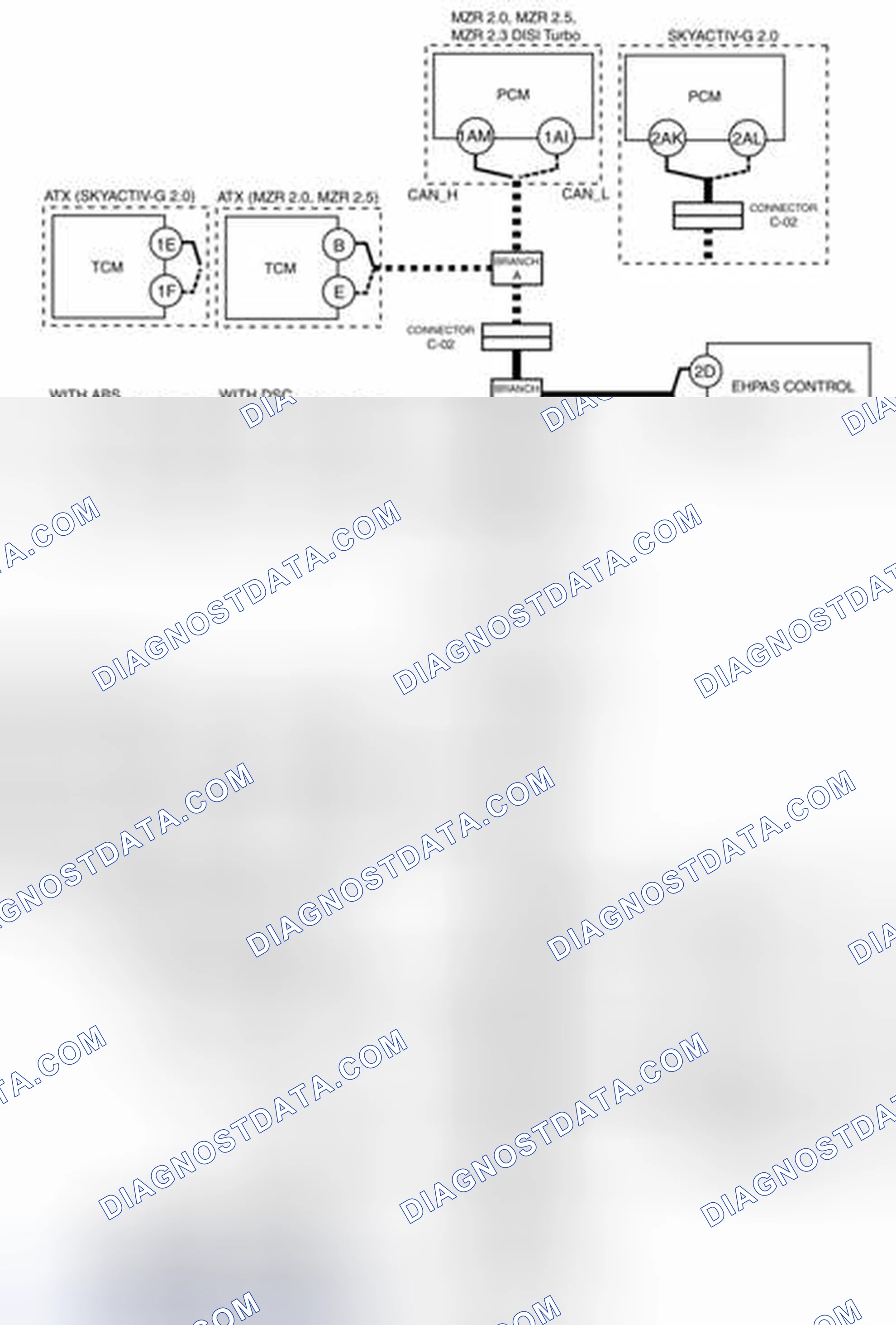 Scheme 72: Branch B And Connector C-41 (Open Circuit) System Wiring Diagram