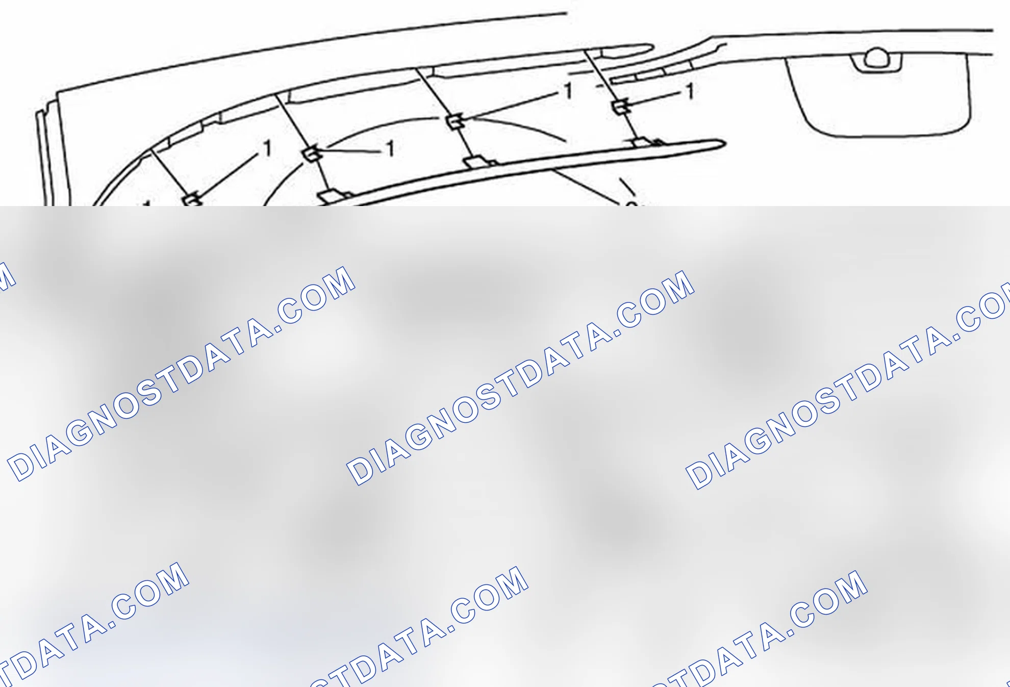 Scheme 19: Instrument Panel Upper Molding Replacement