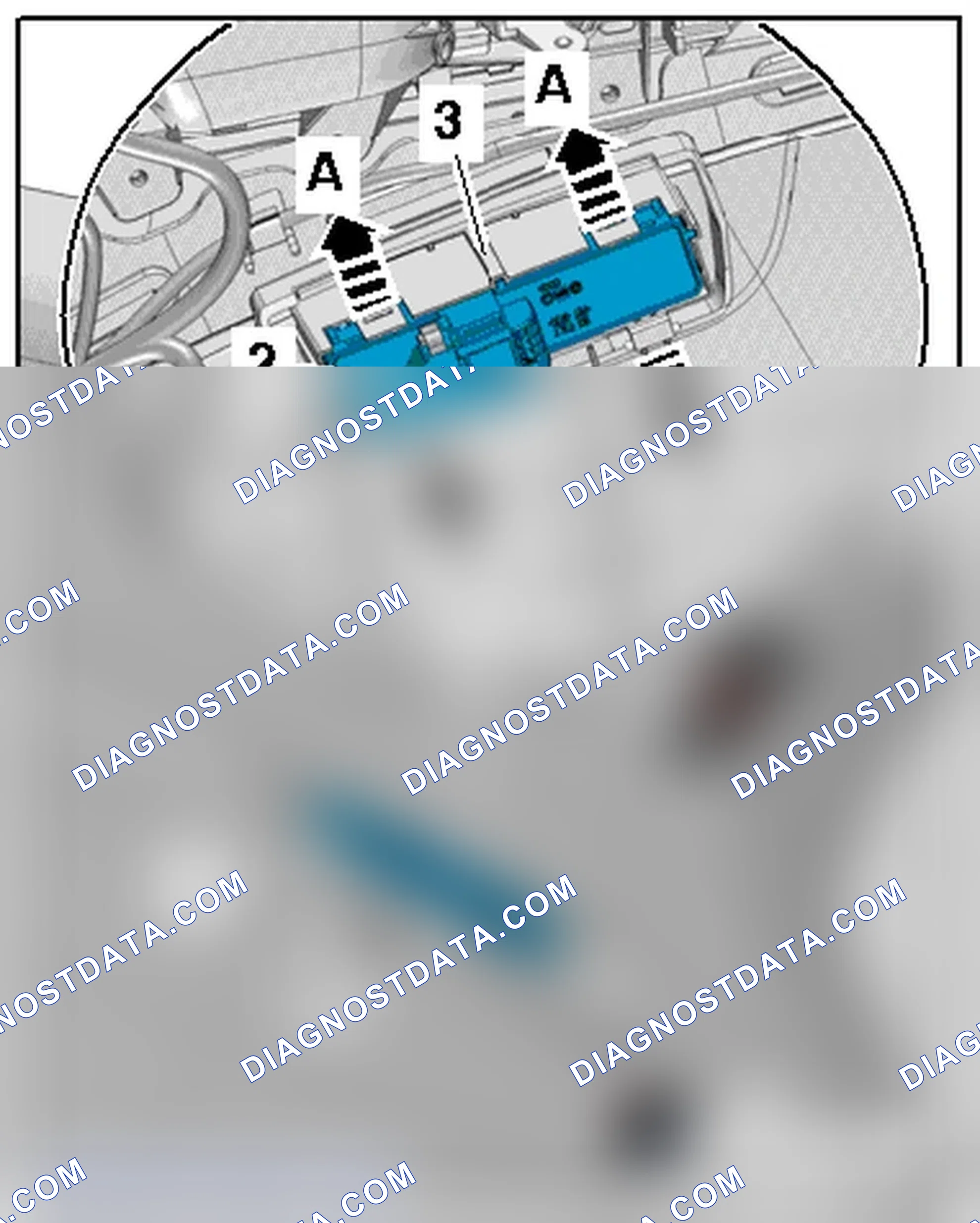 Scheme 230: DRIVER MEMORY SEAT CONTROL HEAD