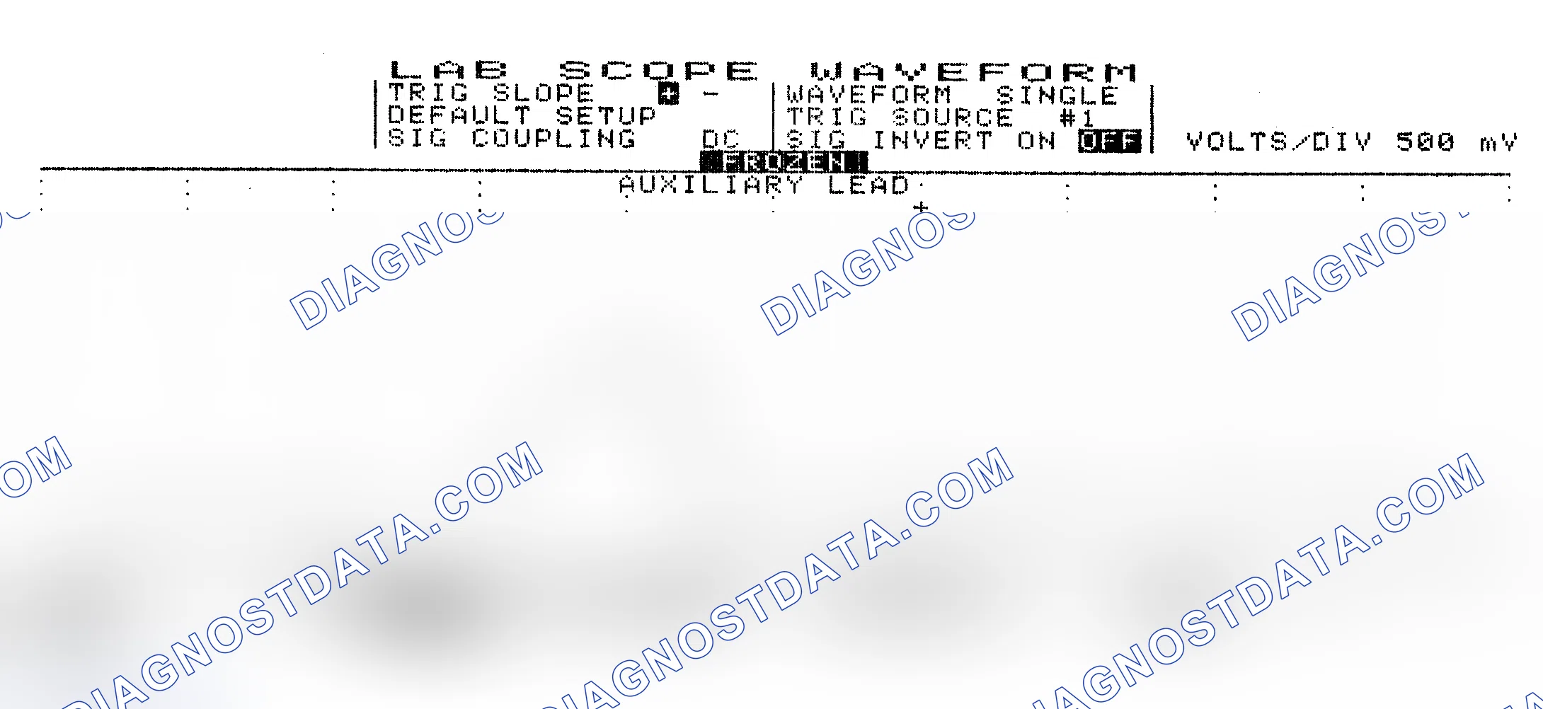Scheme 10: Single Injector w/Excessive Current Flow - Current Pattern