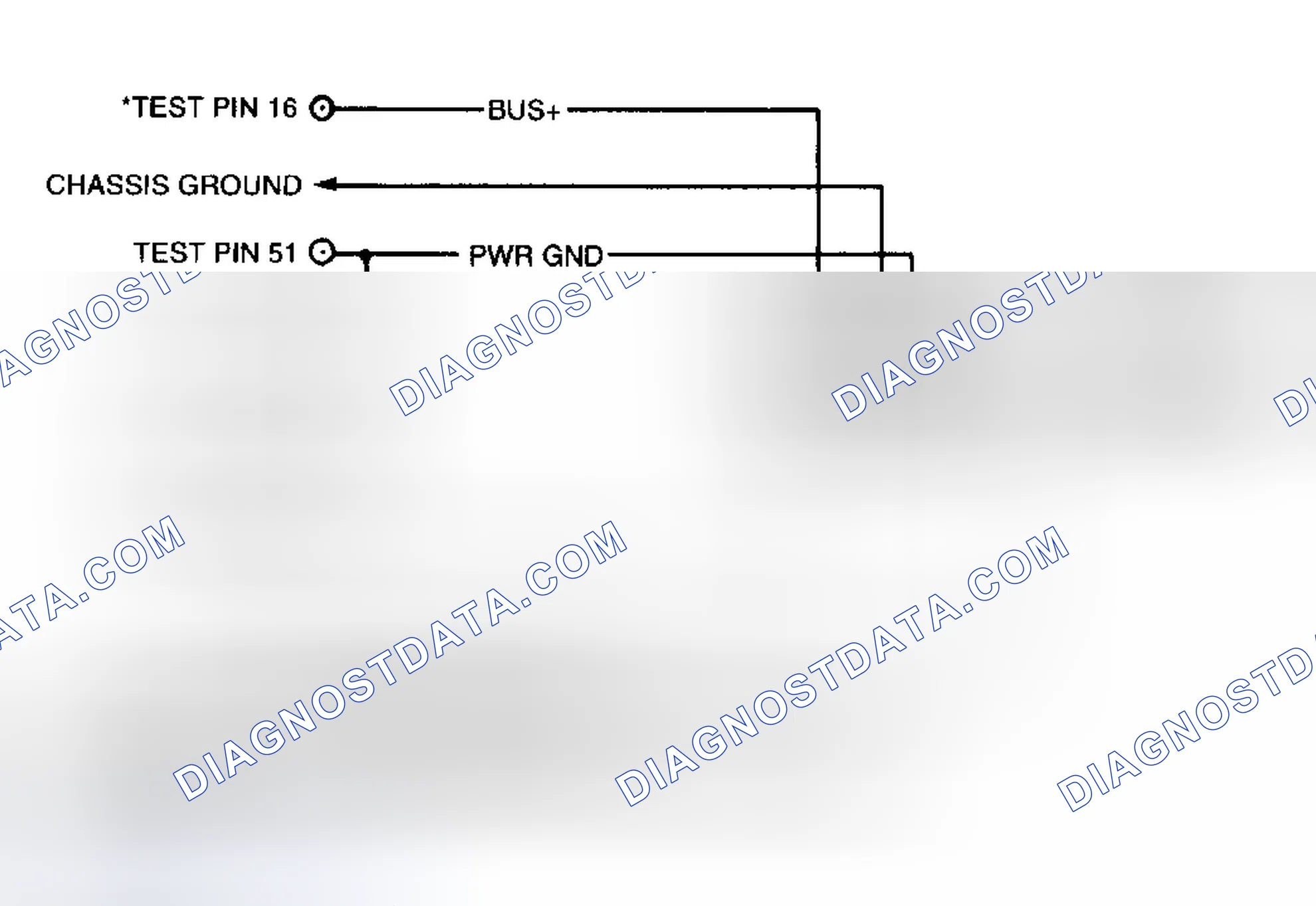 Scheme 268: Data Link Connector (DLC) Test Circuit & Connector Terminals